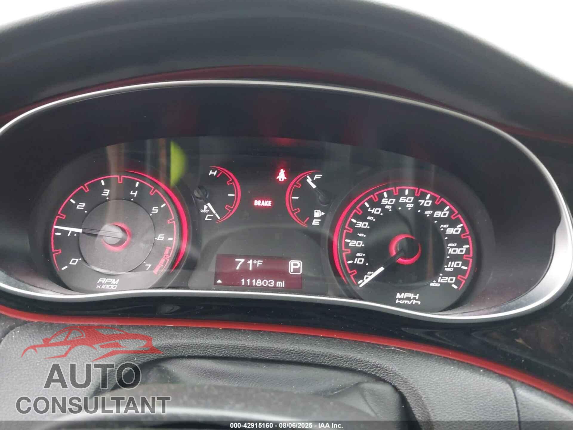 DODGE DART 2015 - 1C3CDFAA3FD421048