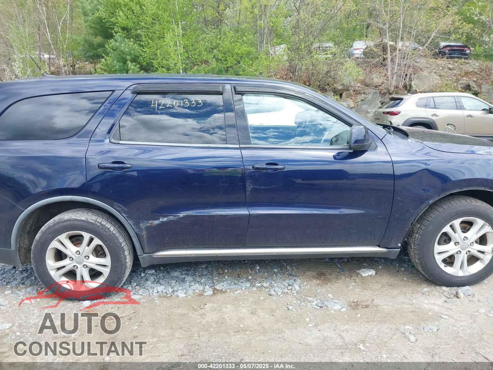 DODGE DURANGO 2012 - 1C4RDJAG7CC213138