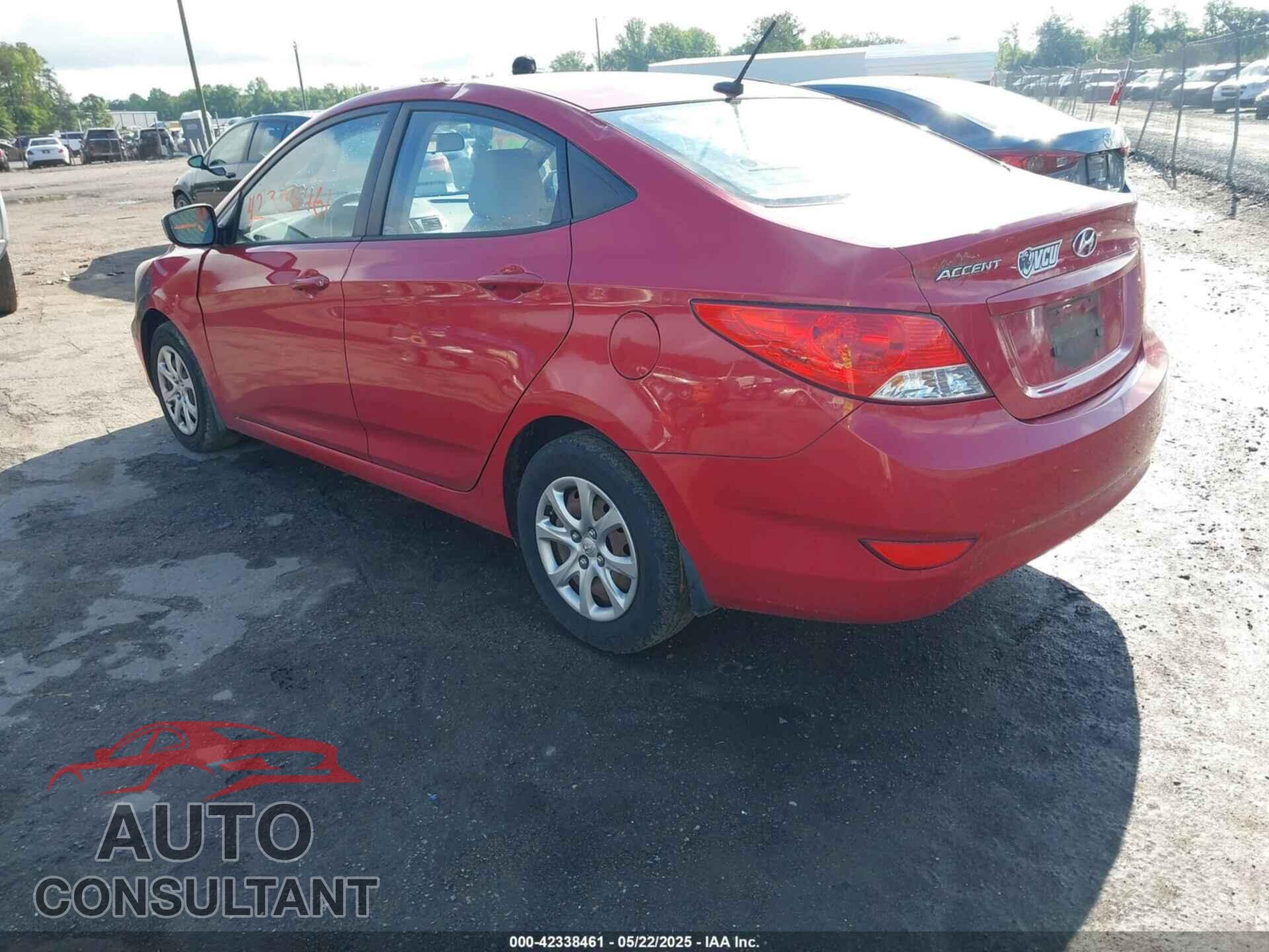 HYUNDAI ACCENT 2013 - KMHCT4AE2DU299426