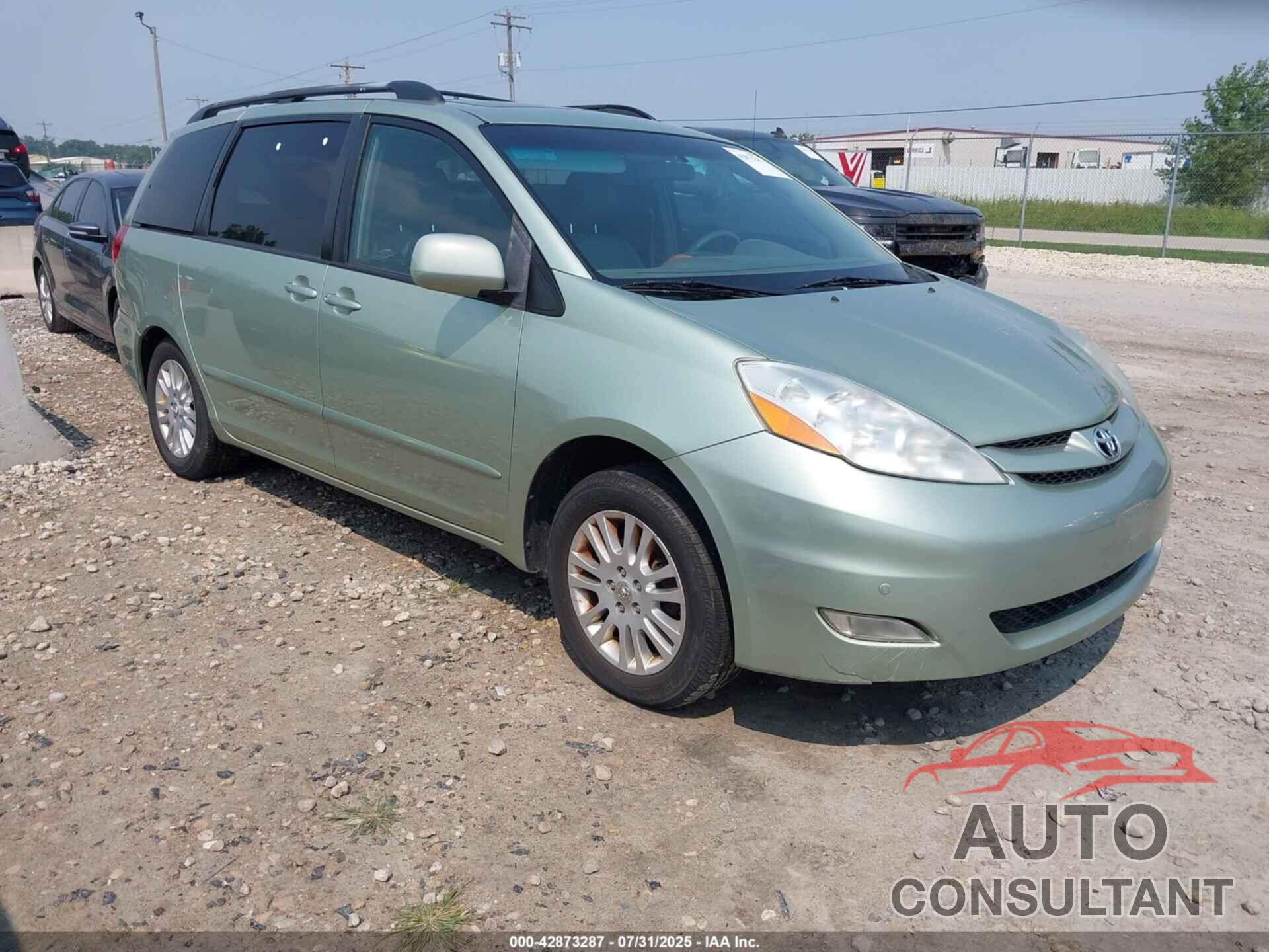 TOYOTA SIENNA 2009 - 5TDZK22C69S271174