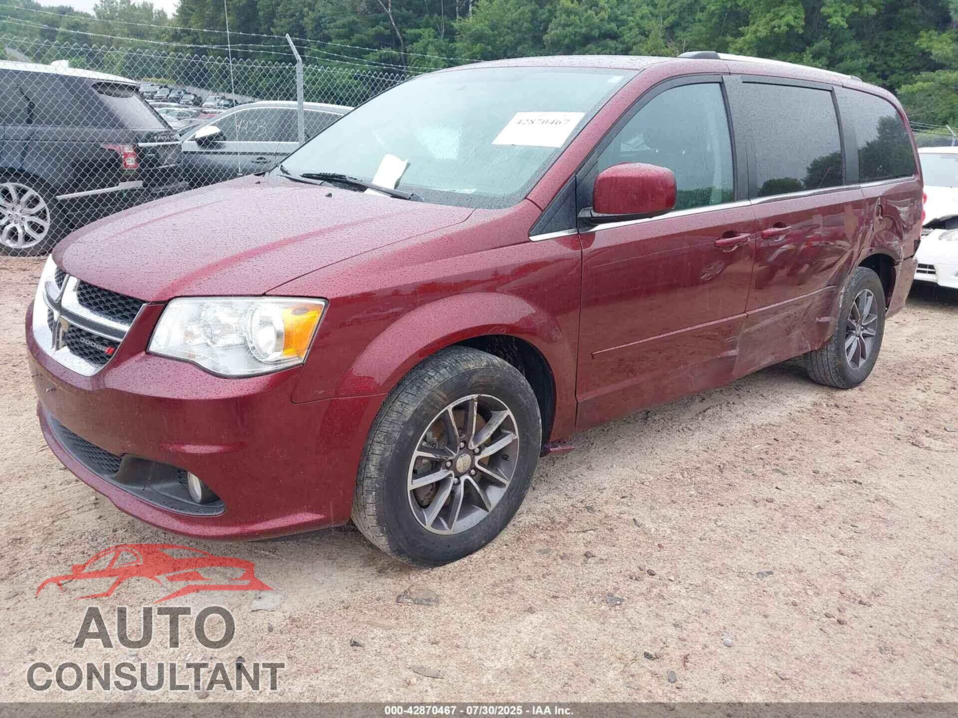 DODGE GRAND CARAVAN 2017 - 2C4RDGCG8HR772440