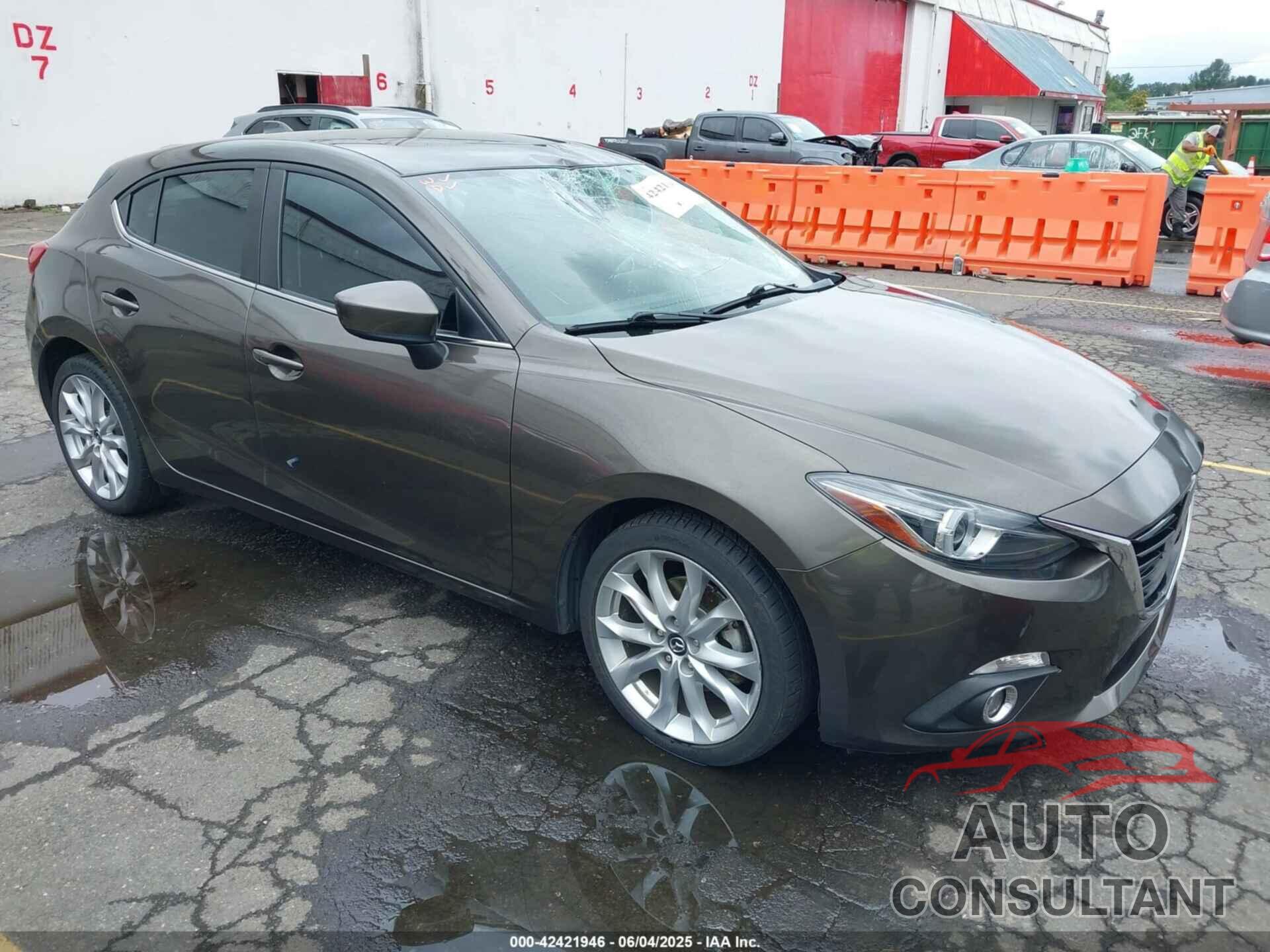 MAZDA MAZDA3 2014 - JM1BM1M3XE1164610