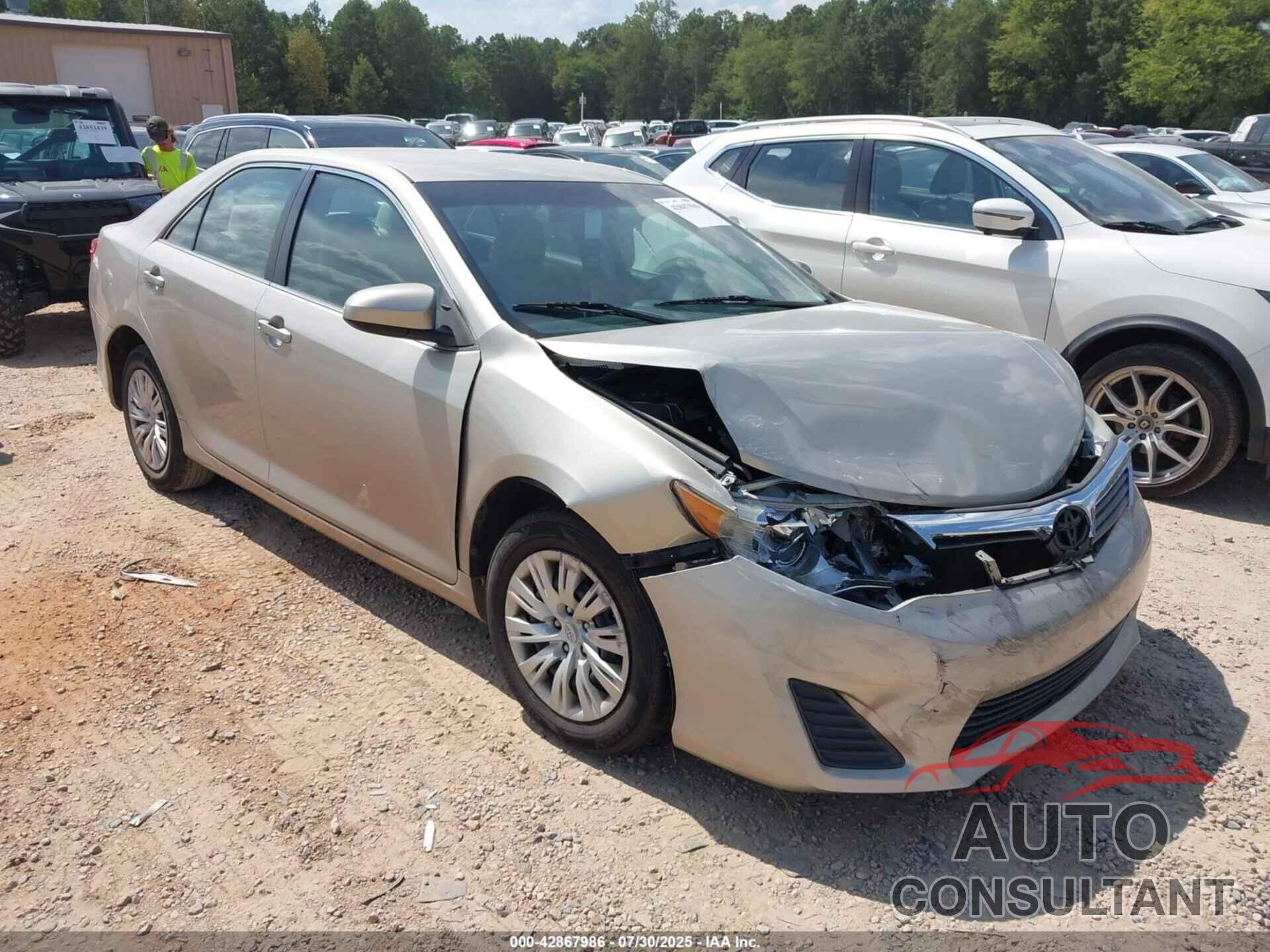 TOYOTA CAMRY 2013 - 4T1BF1FK9DU717660