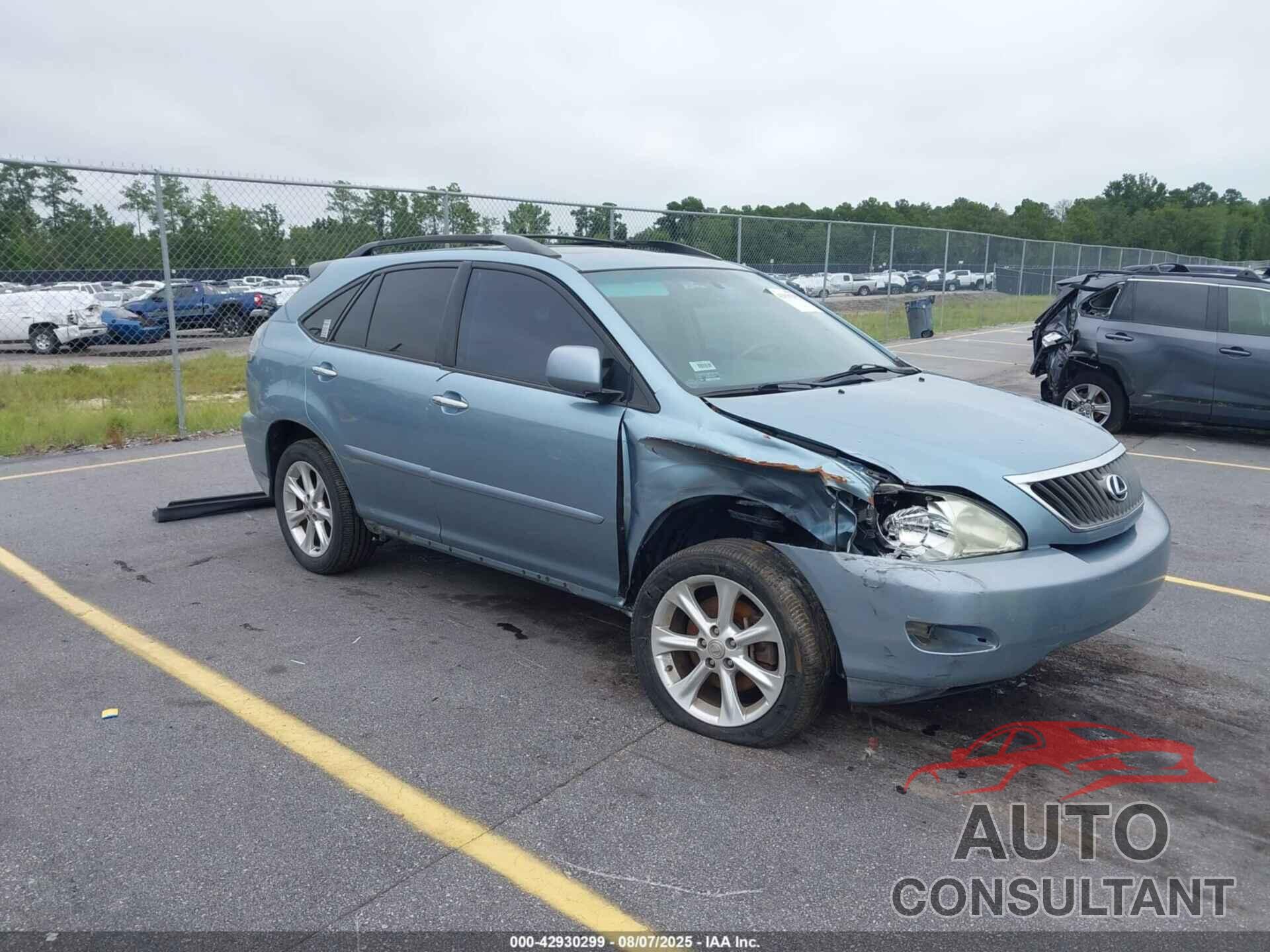 LEXUS RX 350 2009 - 2T2GK31U59C066344