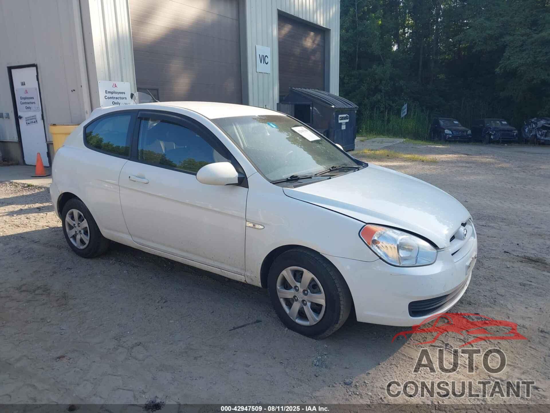HYUNDAI ACCENT 2009 - KMHCN35C29U133332