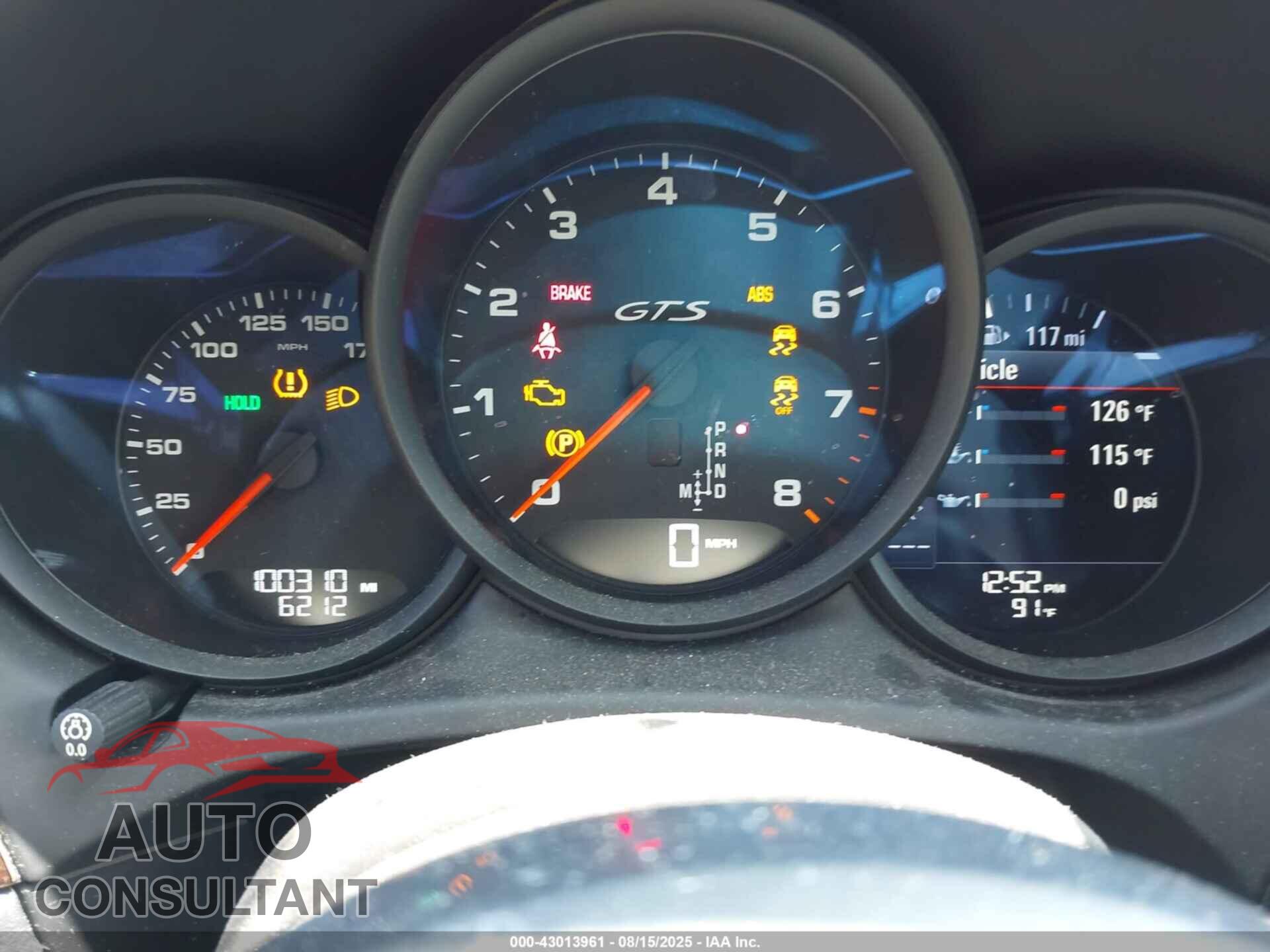 PORSCHE MACAN 2017 - WP1AG2A52HLB56068