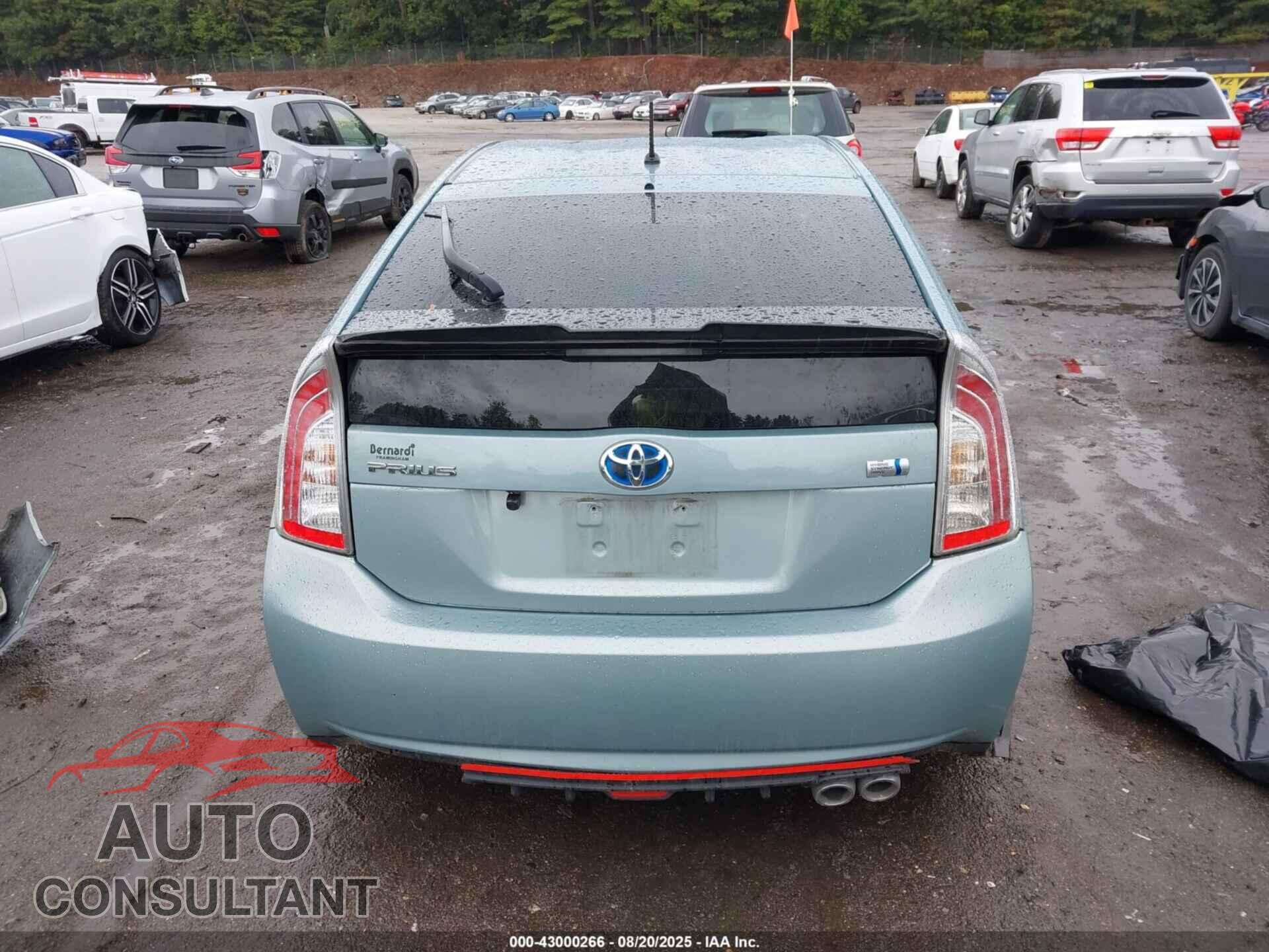 TOYOTA PRIUS 2014 - JTDKN3DU5E1738595