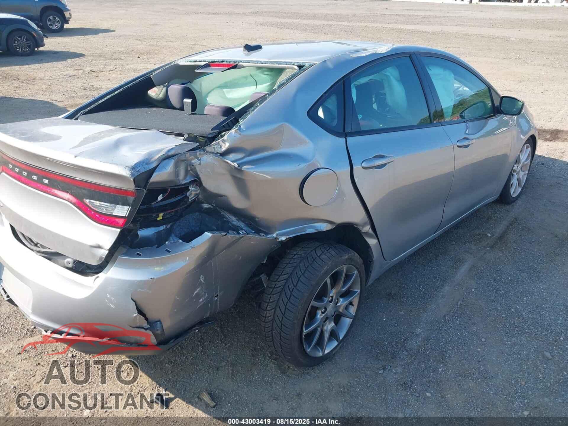 DODGE DART 2015 - 1C3CDFAA2FD391864