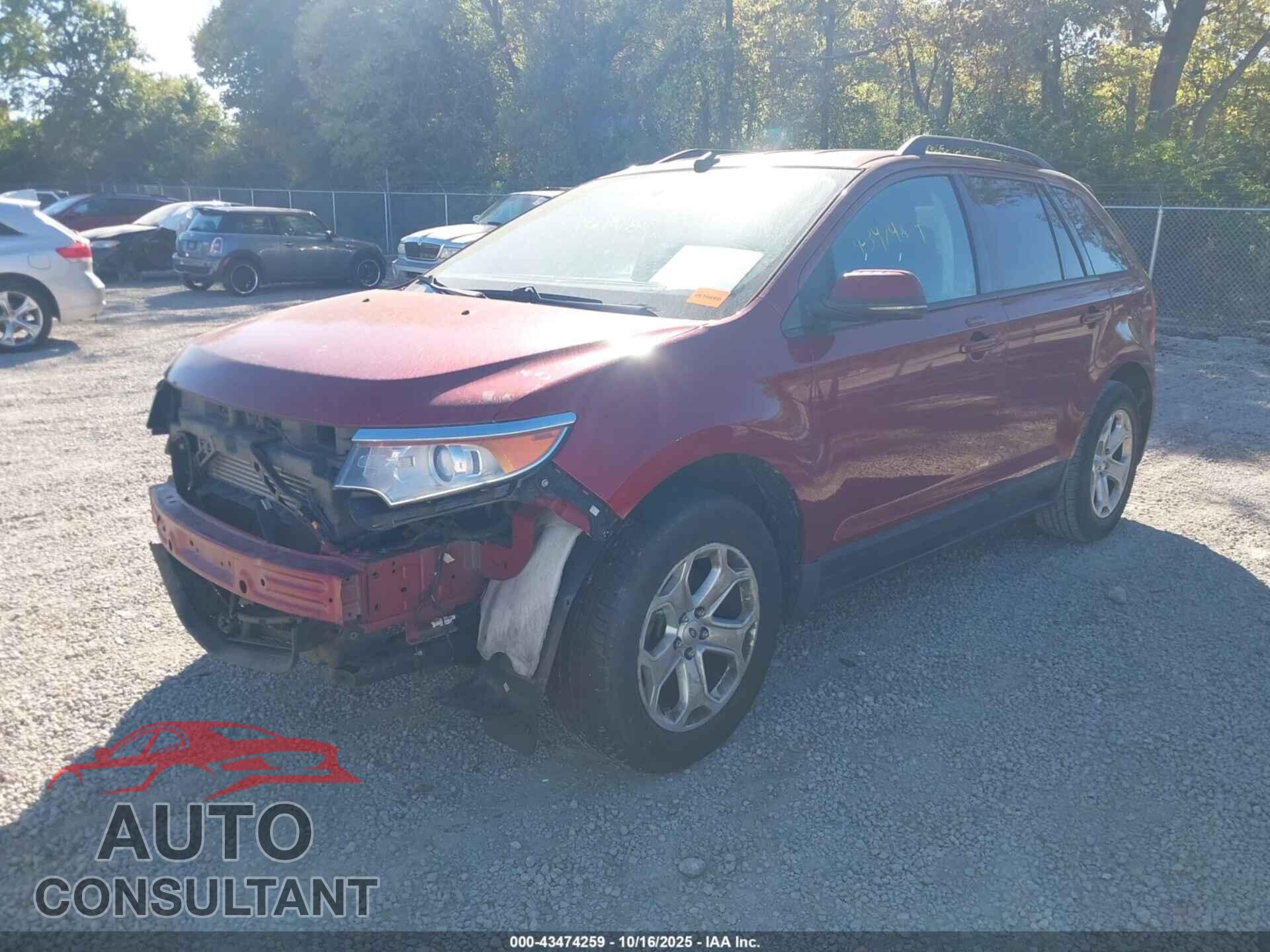 FORD EDGE 2013 - 2FMDK3J90DBB24912