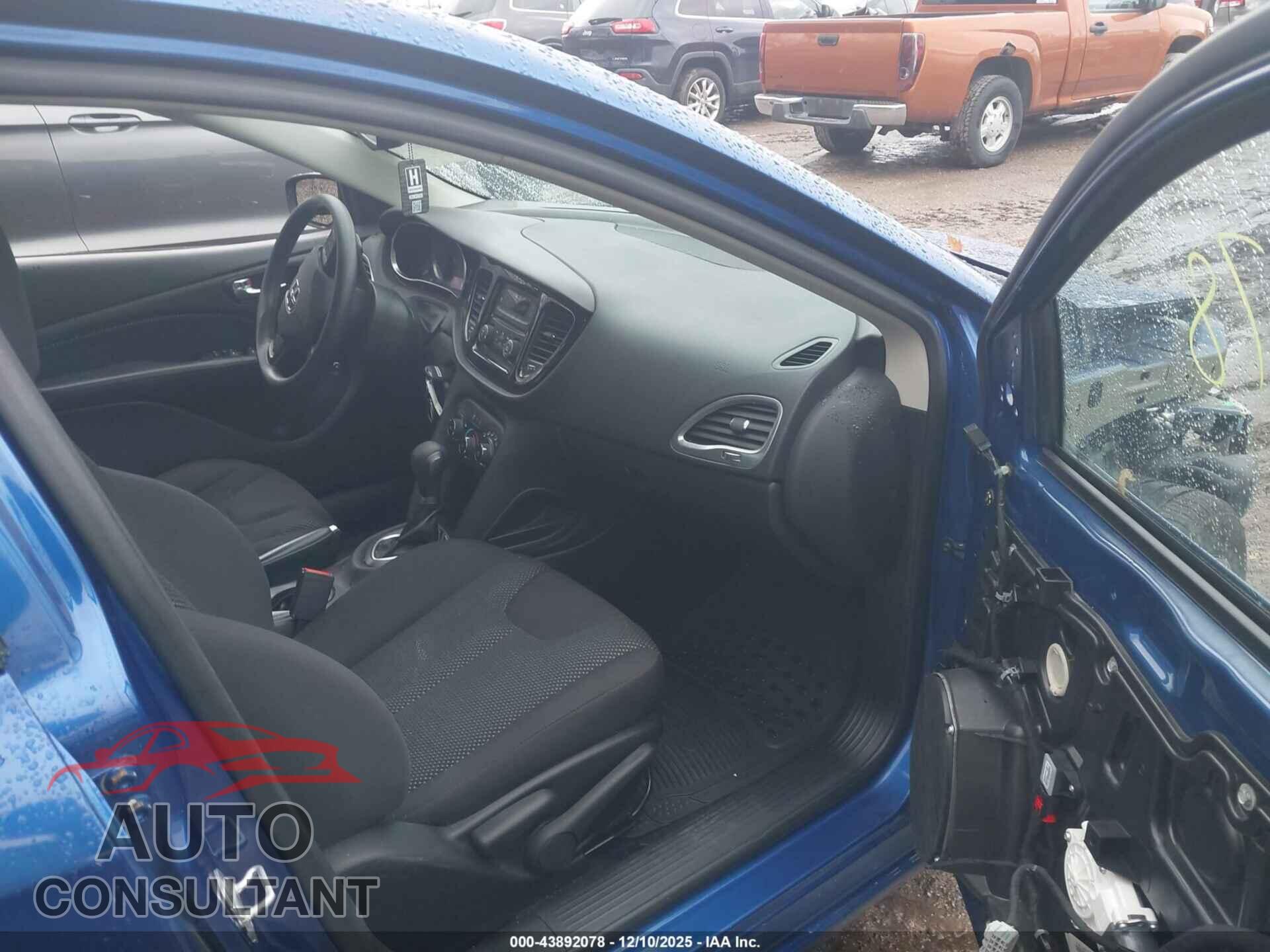 DODGE DART 2014 - 1C3CDFAA9ED738184