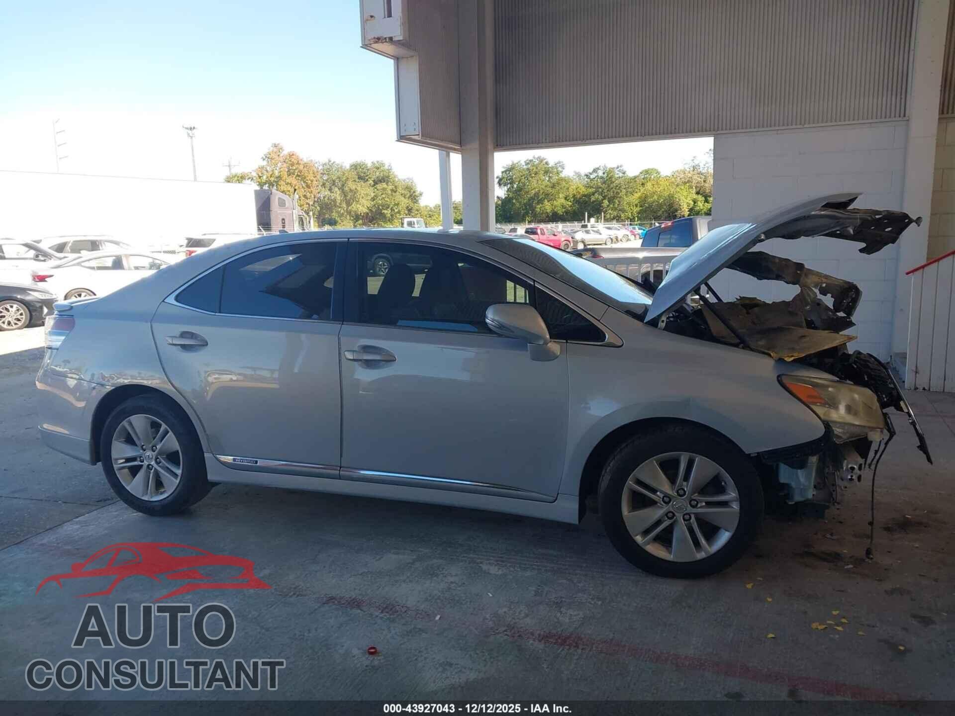 LEXUS HS 250H 2010 - JTHBB1BA7A2033824