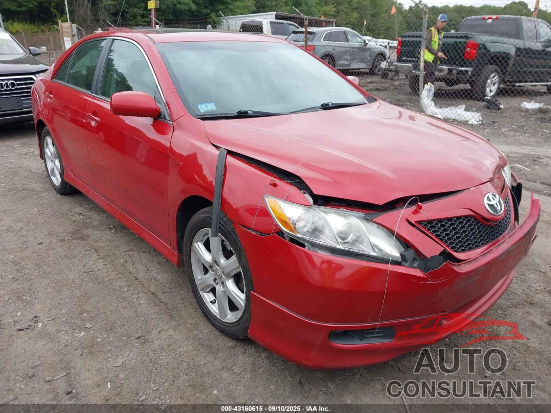 TOYOTA CAMRY 2009 - 4T1BE46KX9U273359