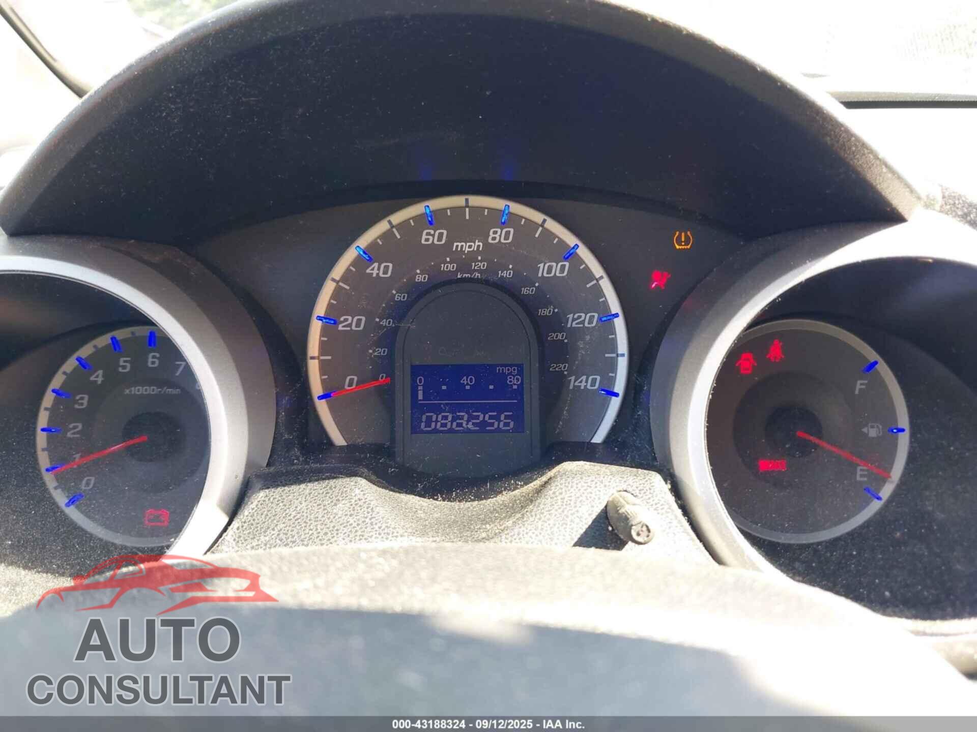 HONDA FIT 2013 - JHMGE8G36DC048376