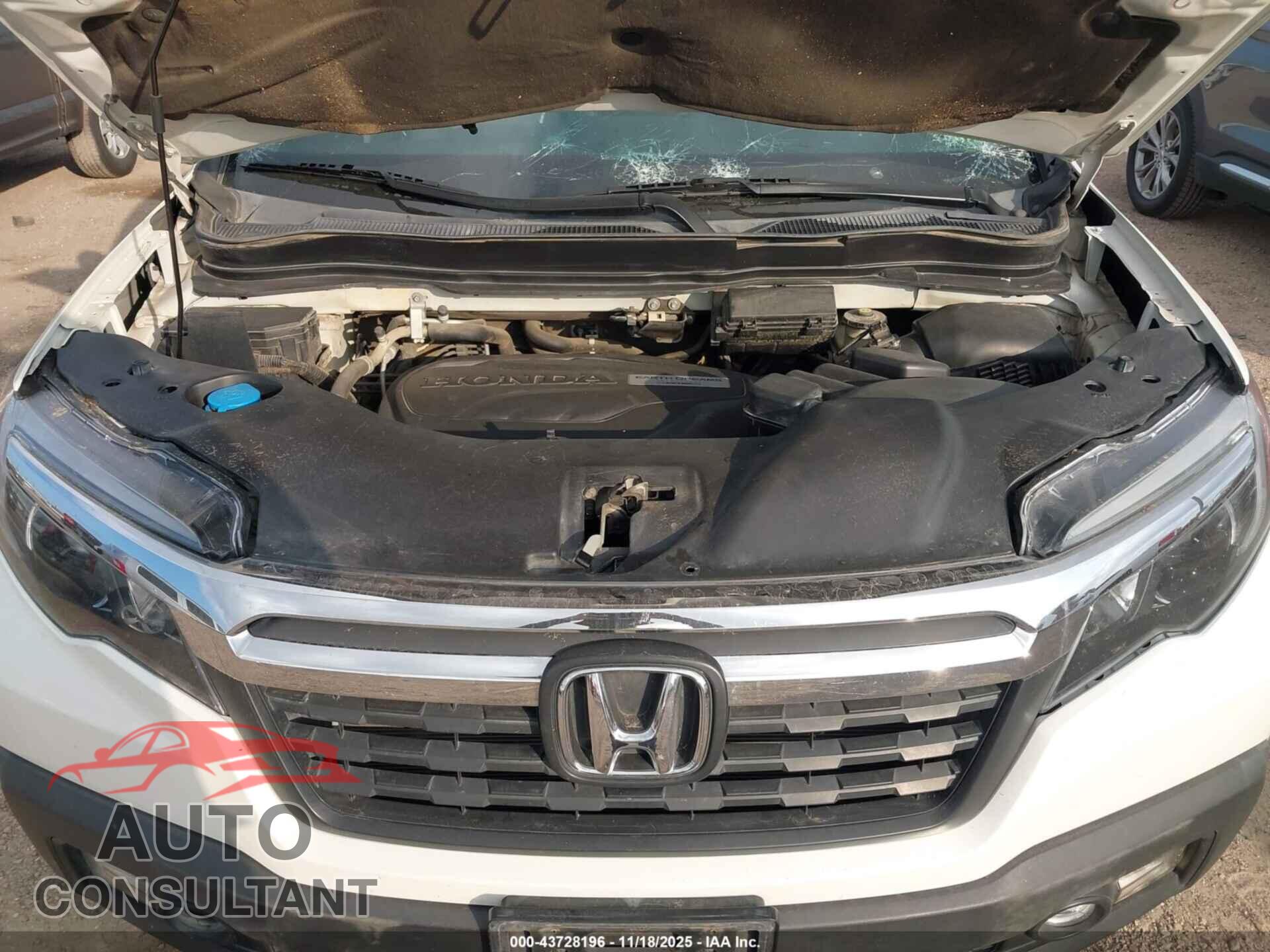 HONDA RIDGELINE 2017 - 5FPYK2F60HB011606
