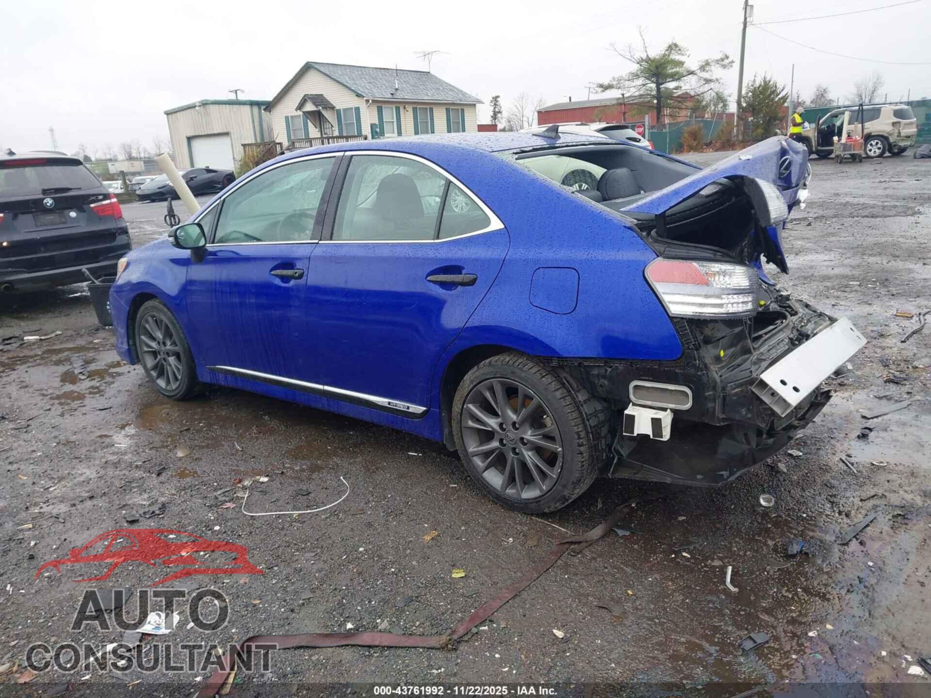 LEXUS HS 250H 2010 - JTHBB1BA3A2014672