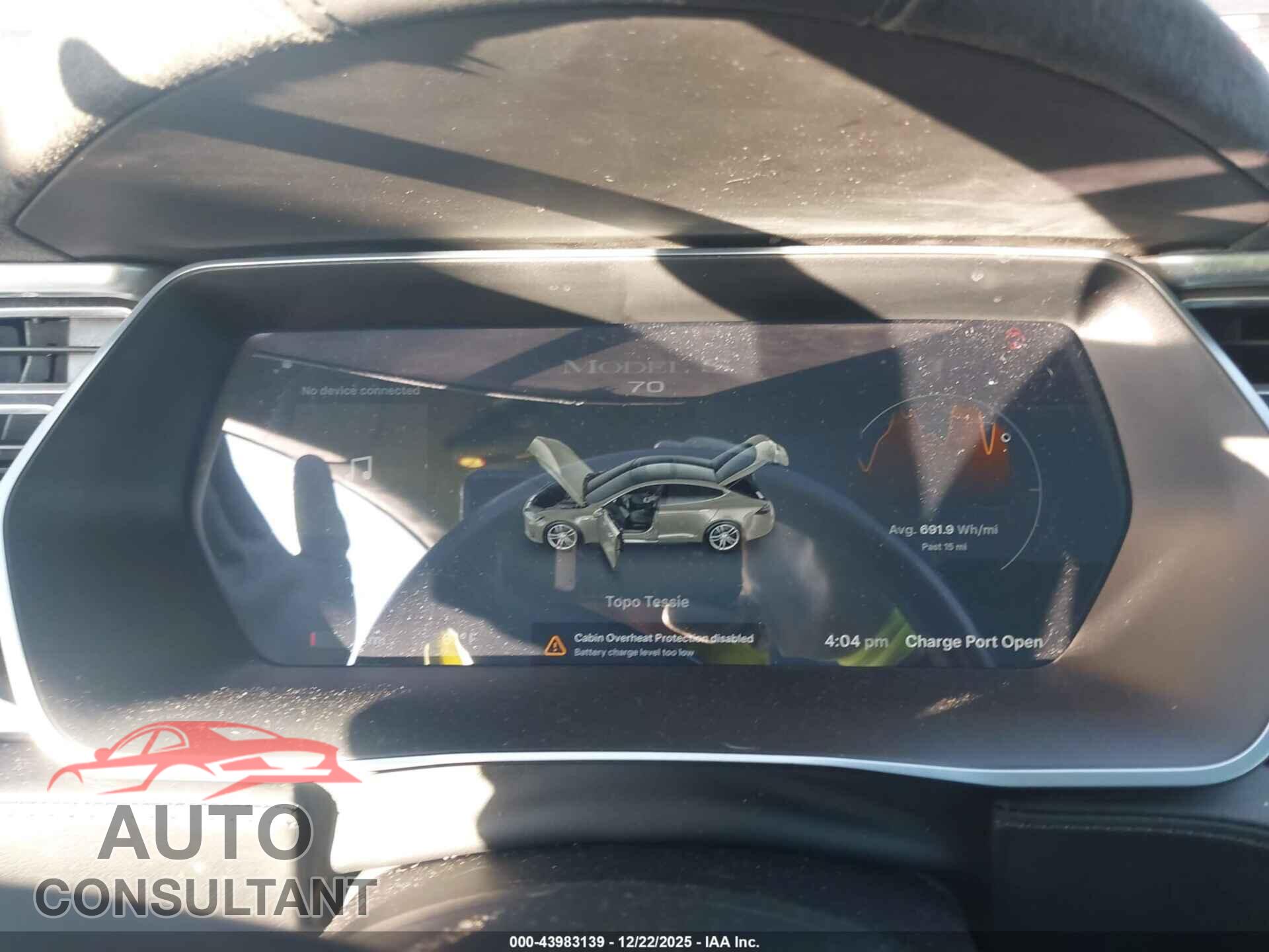 TESLA MODEL S 2016 - 5YJSA1E10GF127971