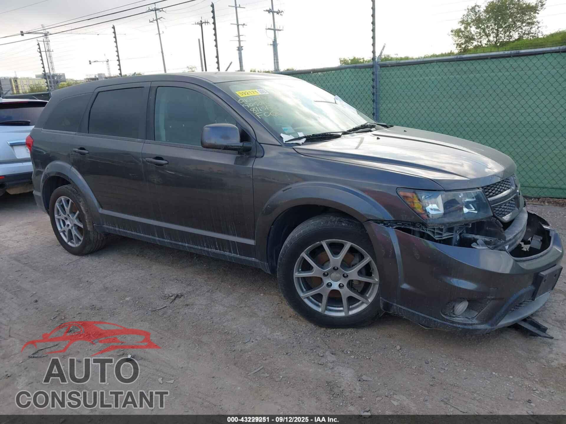 DODGE JOURNEY 2017 - 3C4PDCEG5HT505010