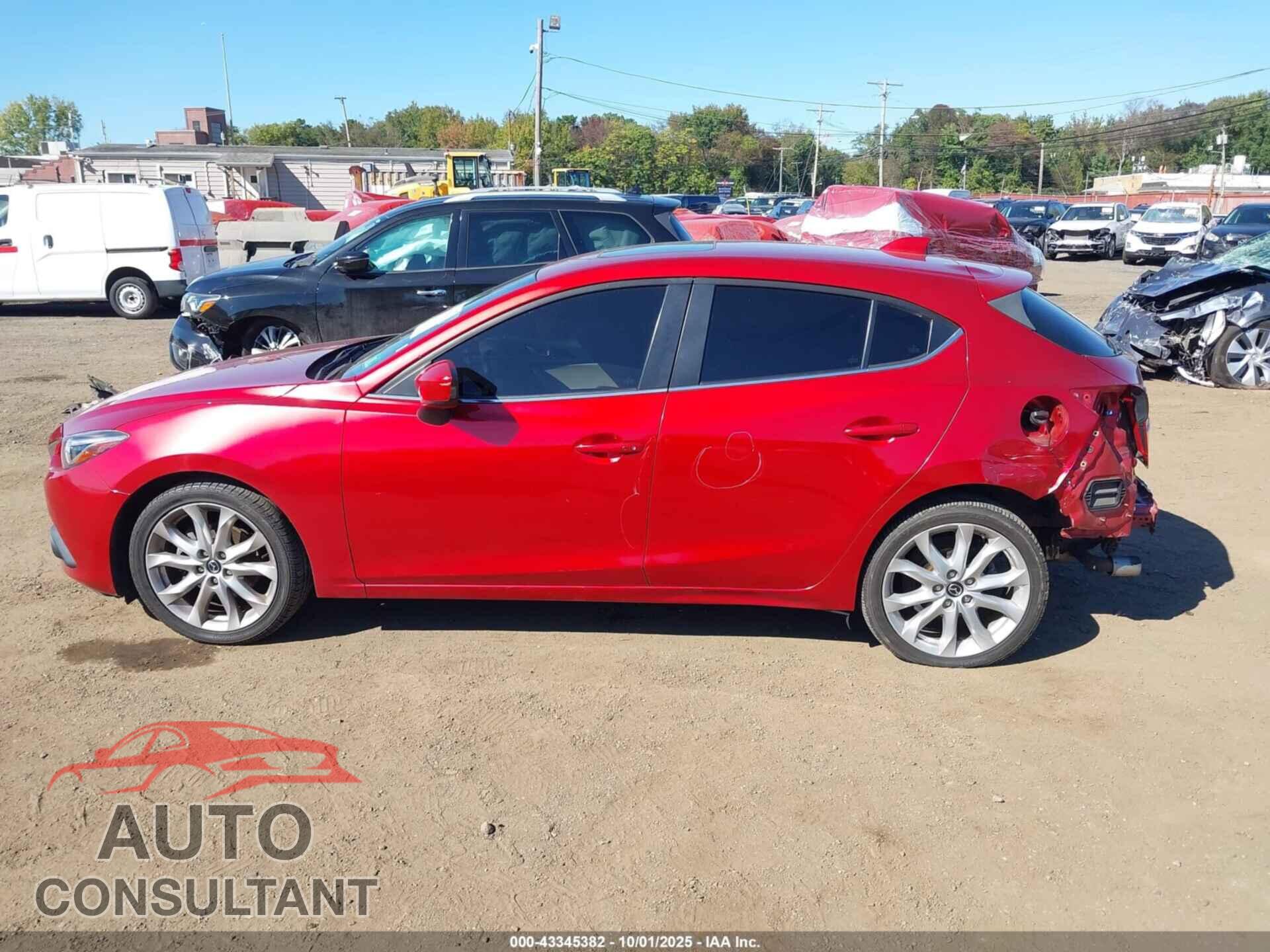 MAZDA MAZDA3 2014 - JM1BM1M3XE1102527