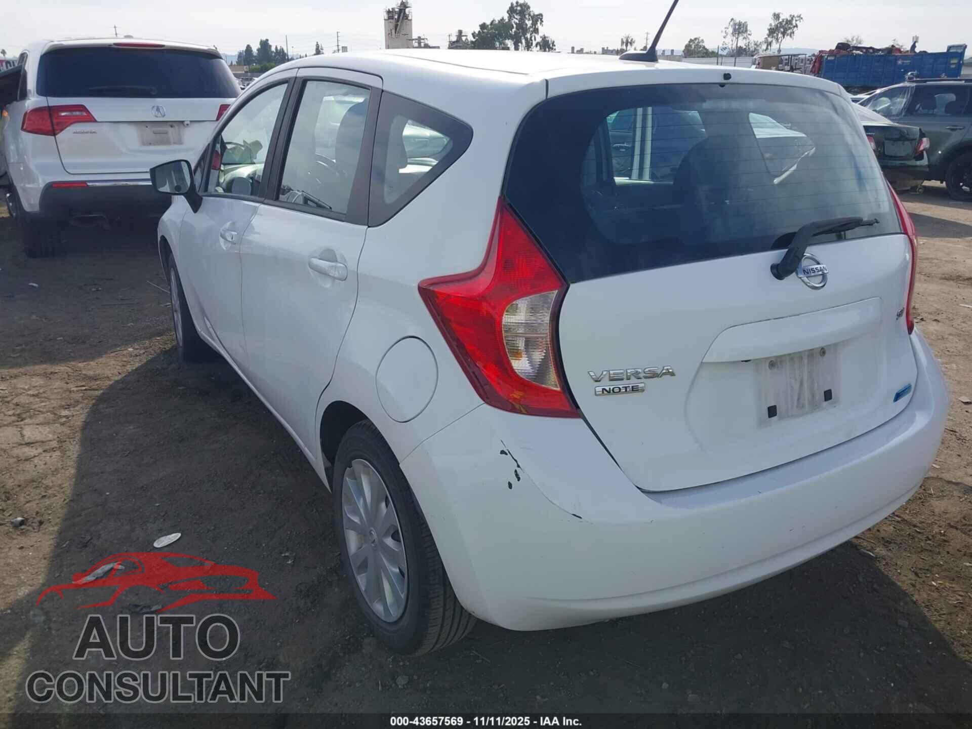NISSAN VERSA NOTE 2016 - 3N1CE2CP4GL382276