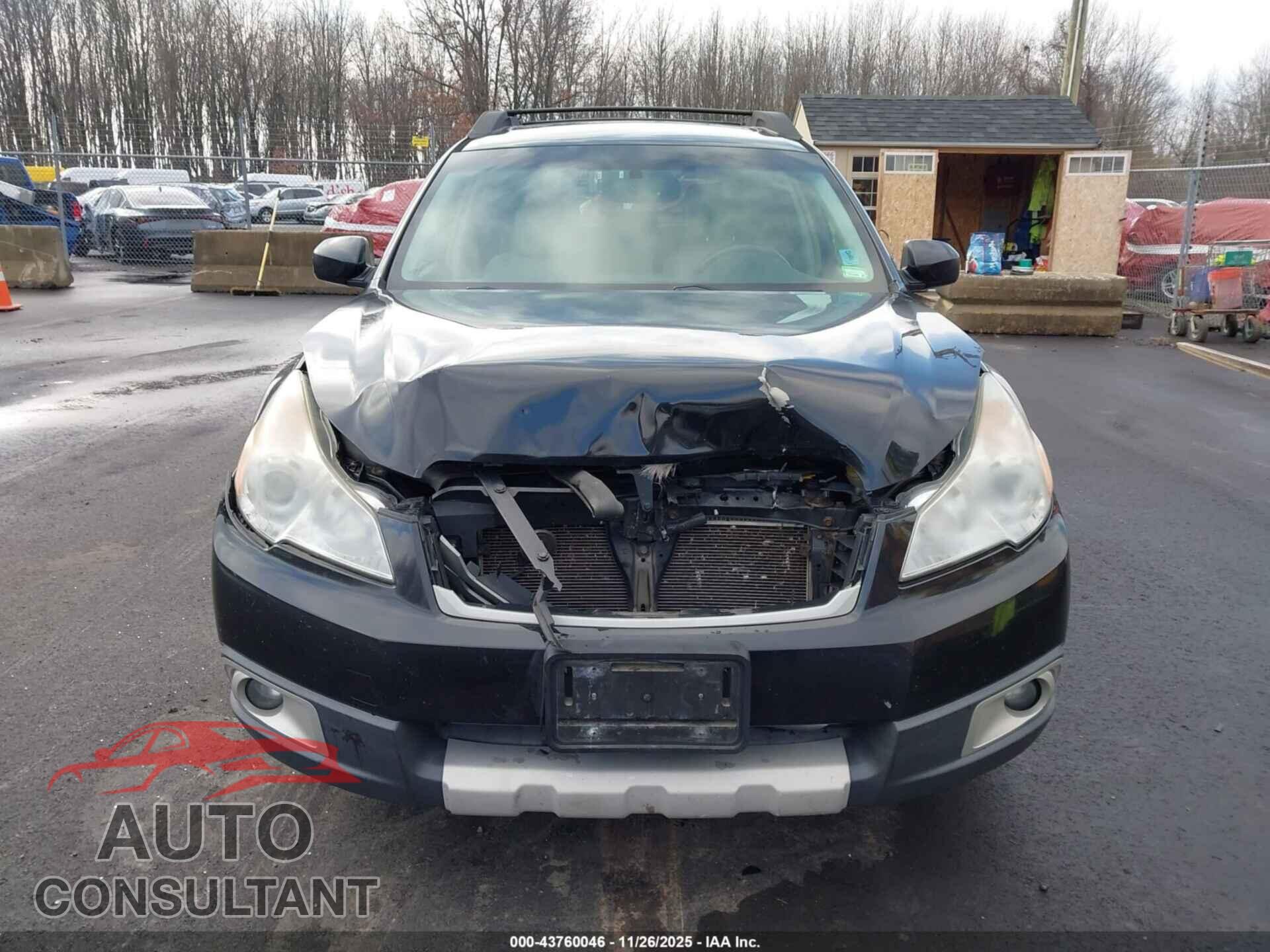 SUBARU OUTBACK 2012 - 4S4BRDLC9C2265483
