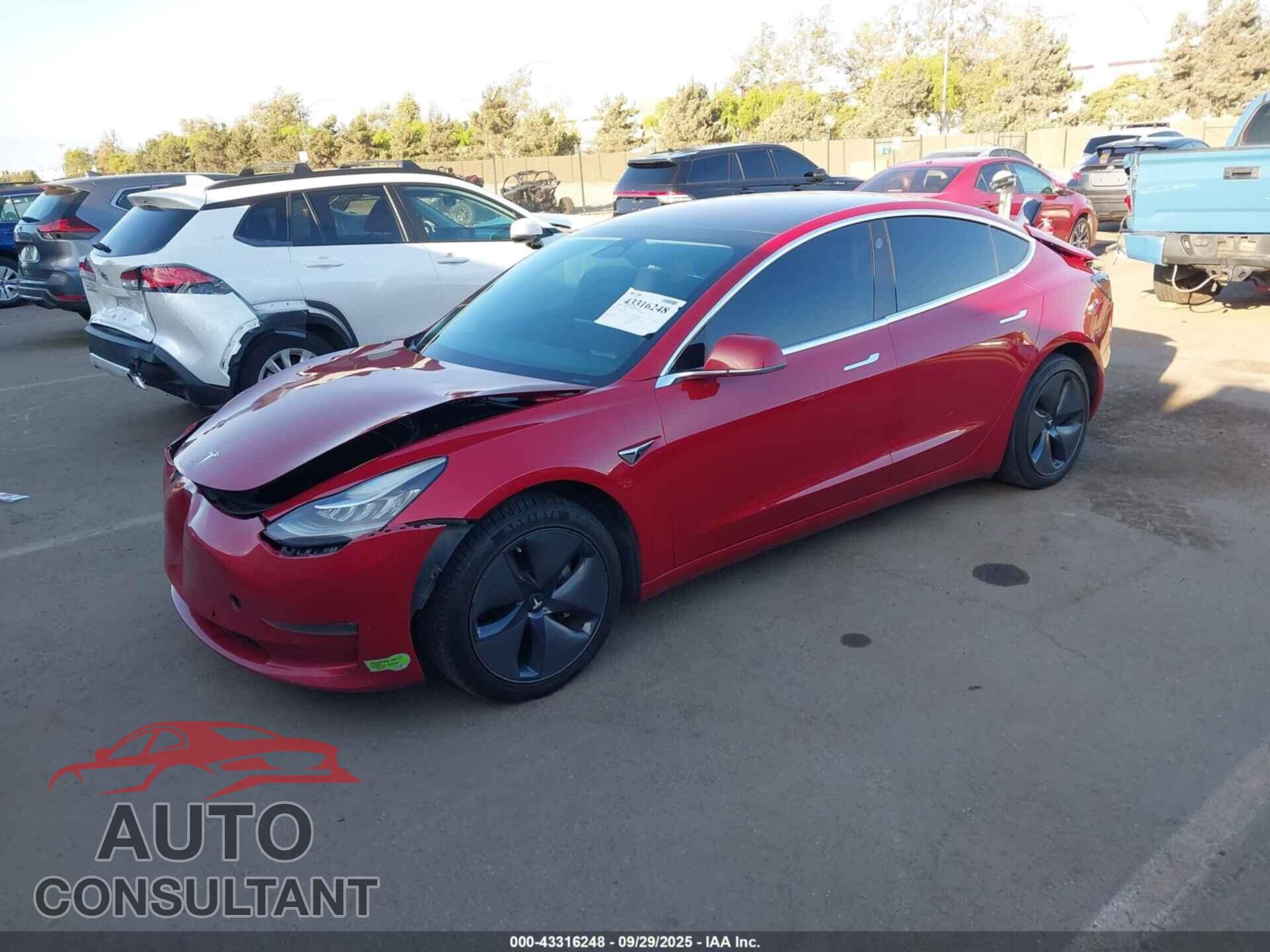 TESLA MODEL 3 2018 - 5YJ3E1EA8JF045888