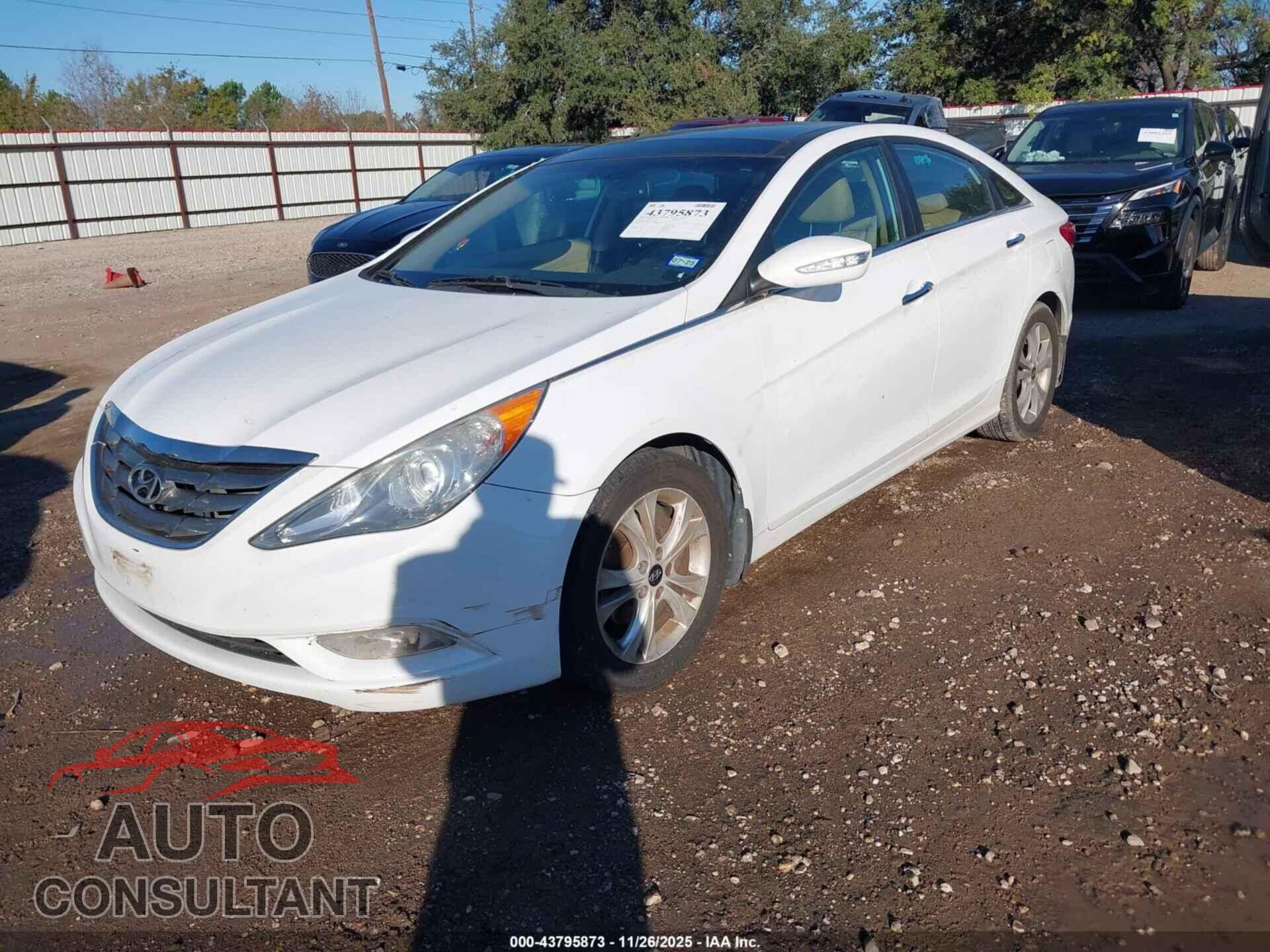 HYUNDAI SONATA 2013 - 5NPEC4AC1DH742090
