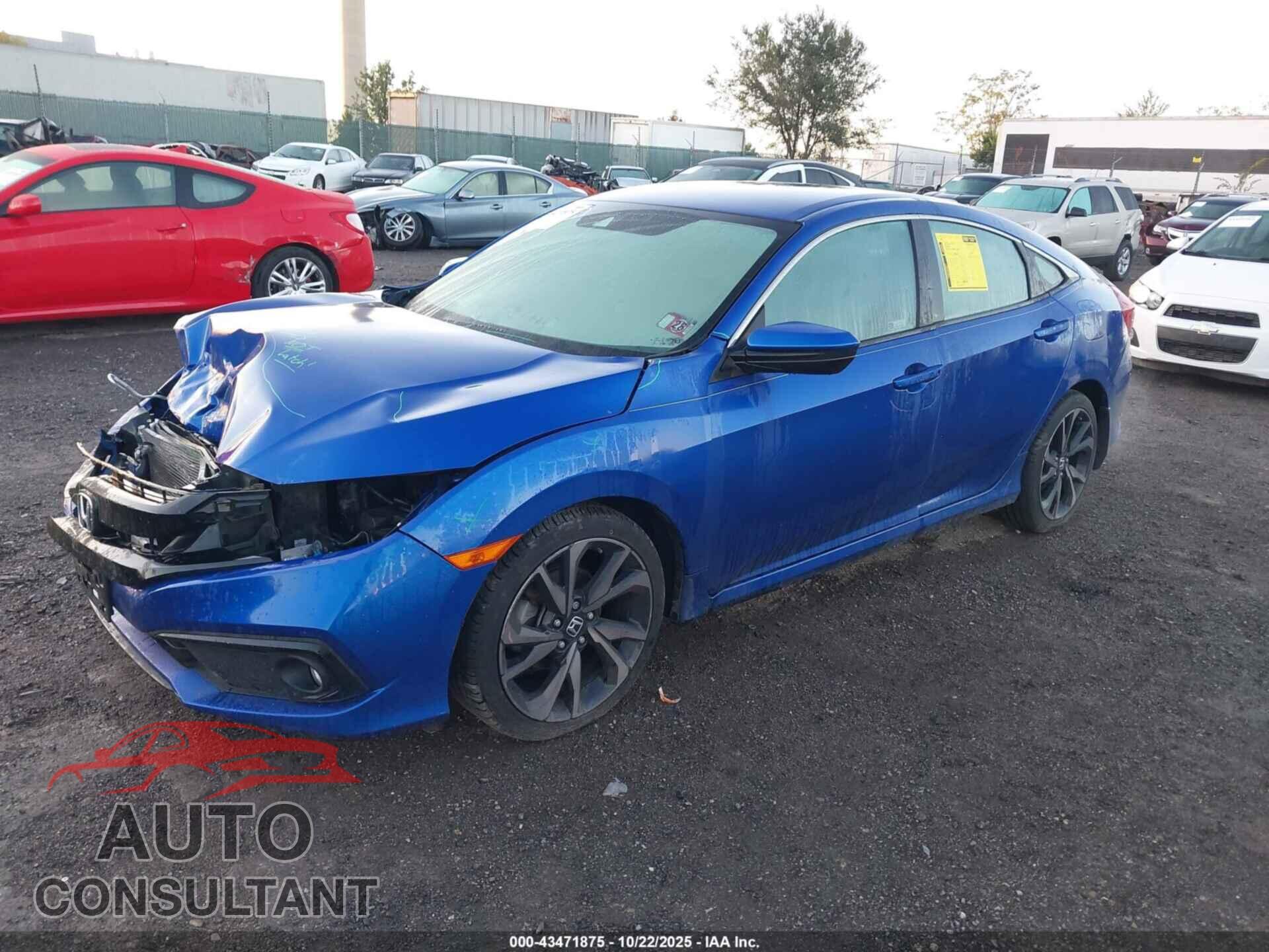HONDA CIVIC 2020 - 2HGFC2F88LH543091
