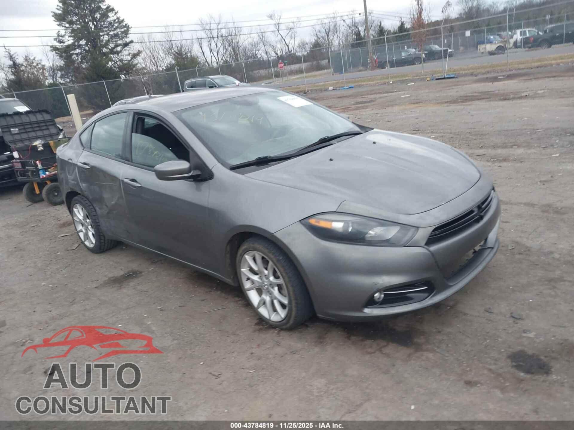 DODGE DART 2013 - 1C3CDFBAXDD290082
