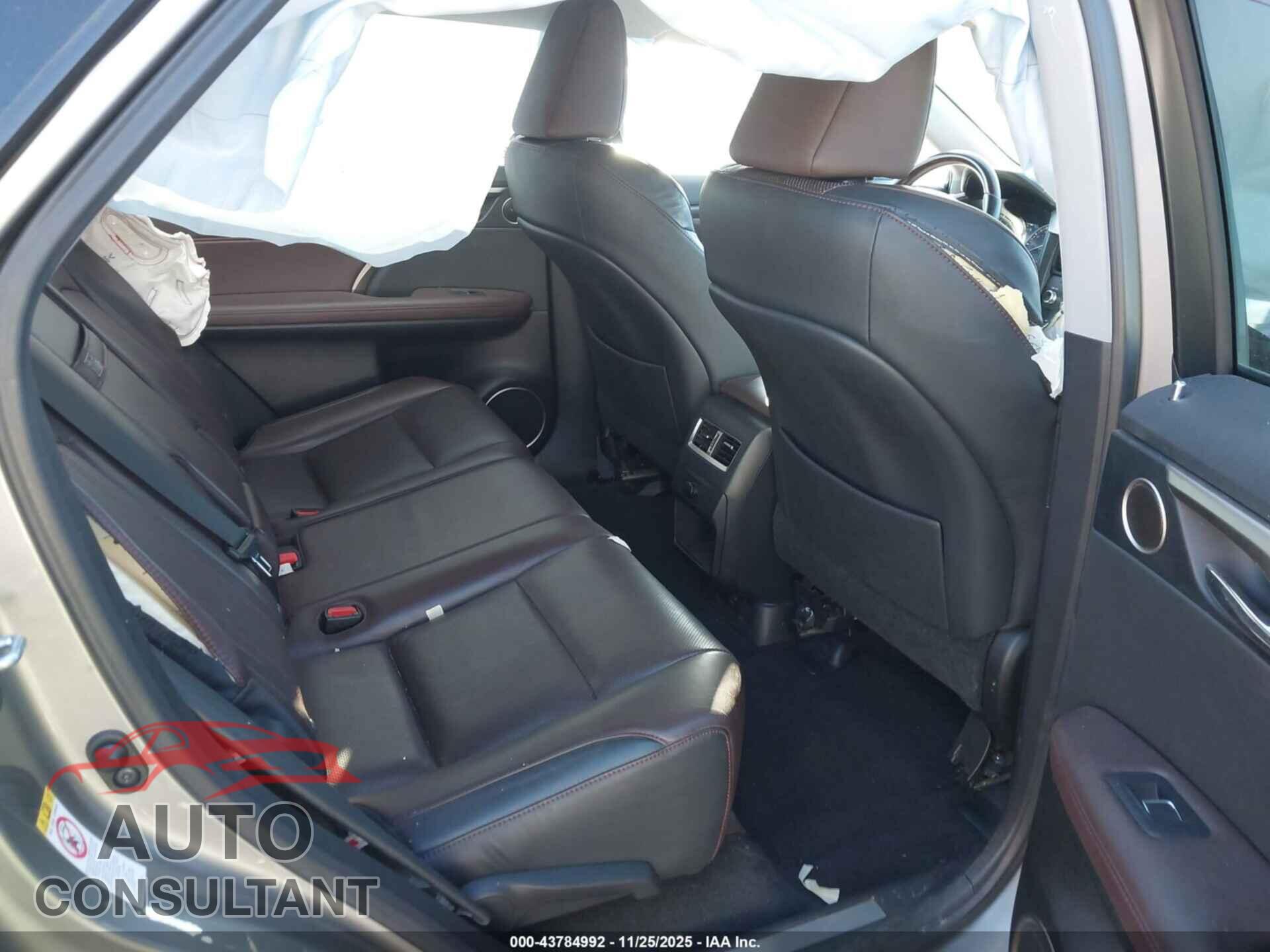 LEXUS RX 350 2017 - 2T2BZMCA2HC056688