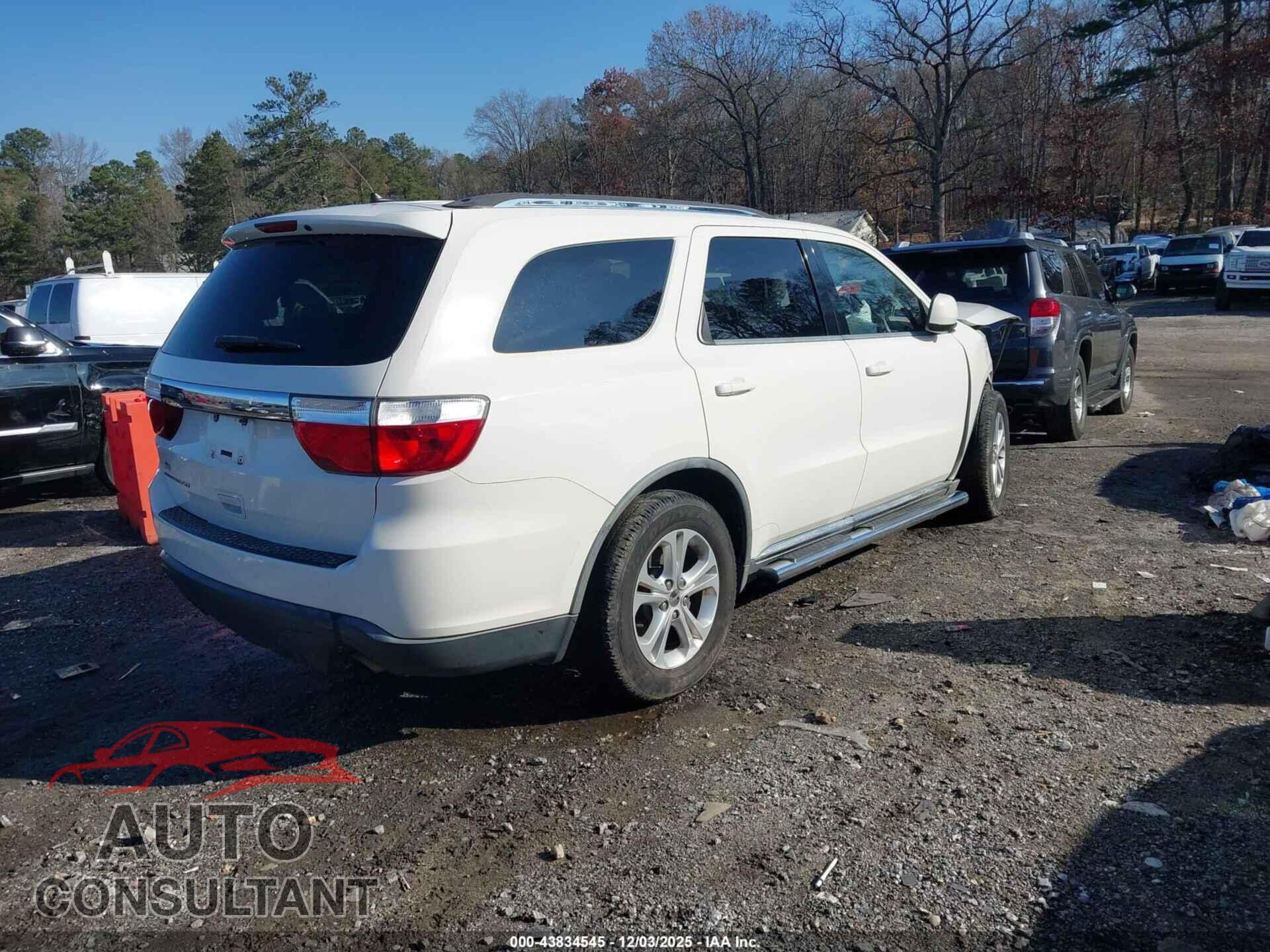 DODGE DURANGO 2012 - 1C4RDHAG7CC146775