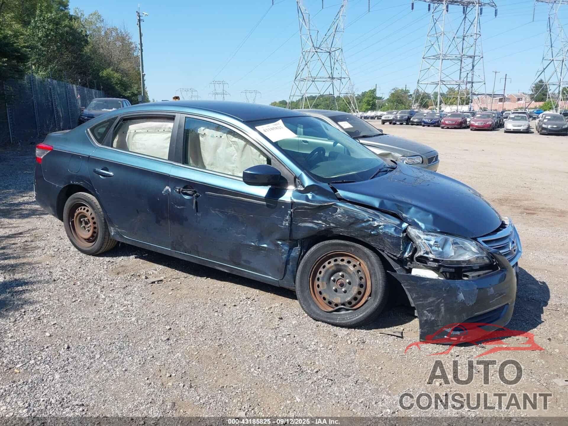 NISSAN SENTRA 2015 - 3N1AB7AP9FY248395