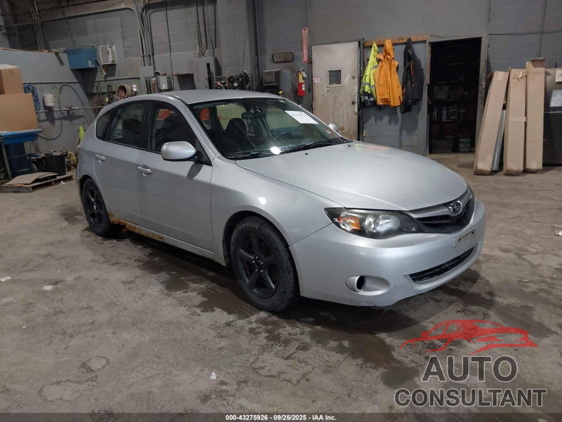 SUBARU IMPREZA 2011 - JF1GH6A67BG819942