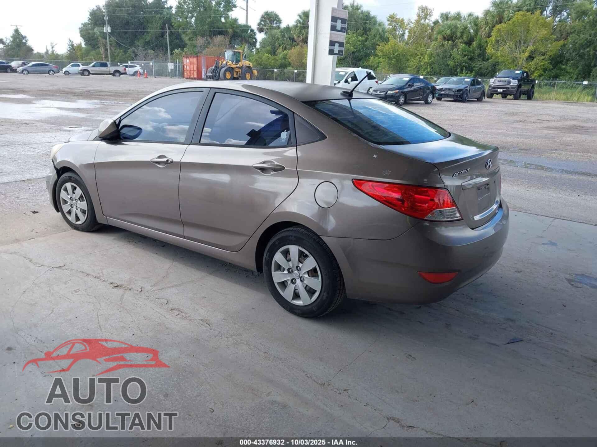 HYUNDAI ACCENT 2013 - KMHCT4AE8DU489621