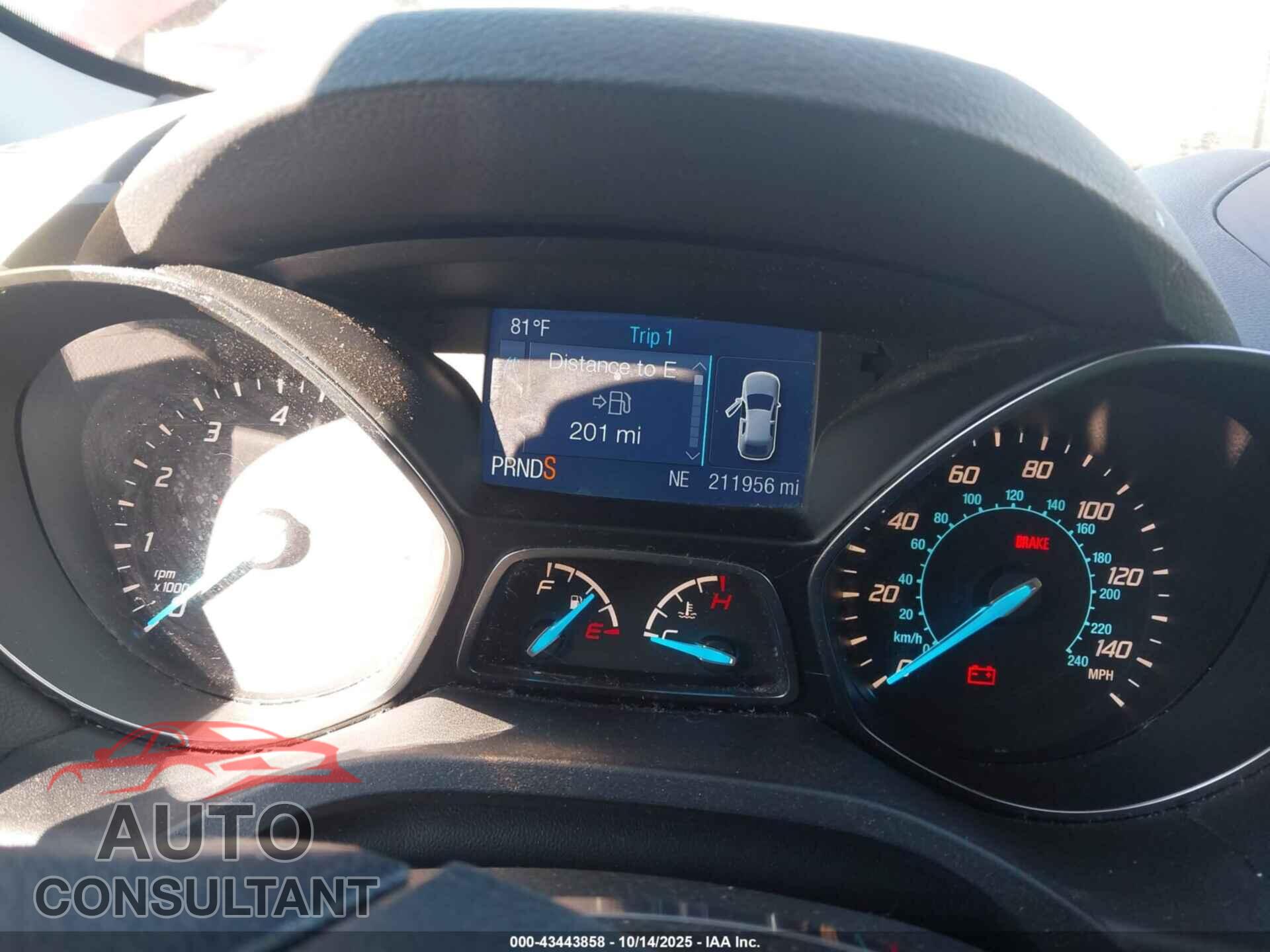 FORD ESCAPE 2014 - 1FMCU0GX4EUD48612