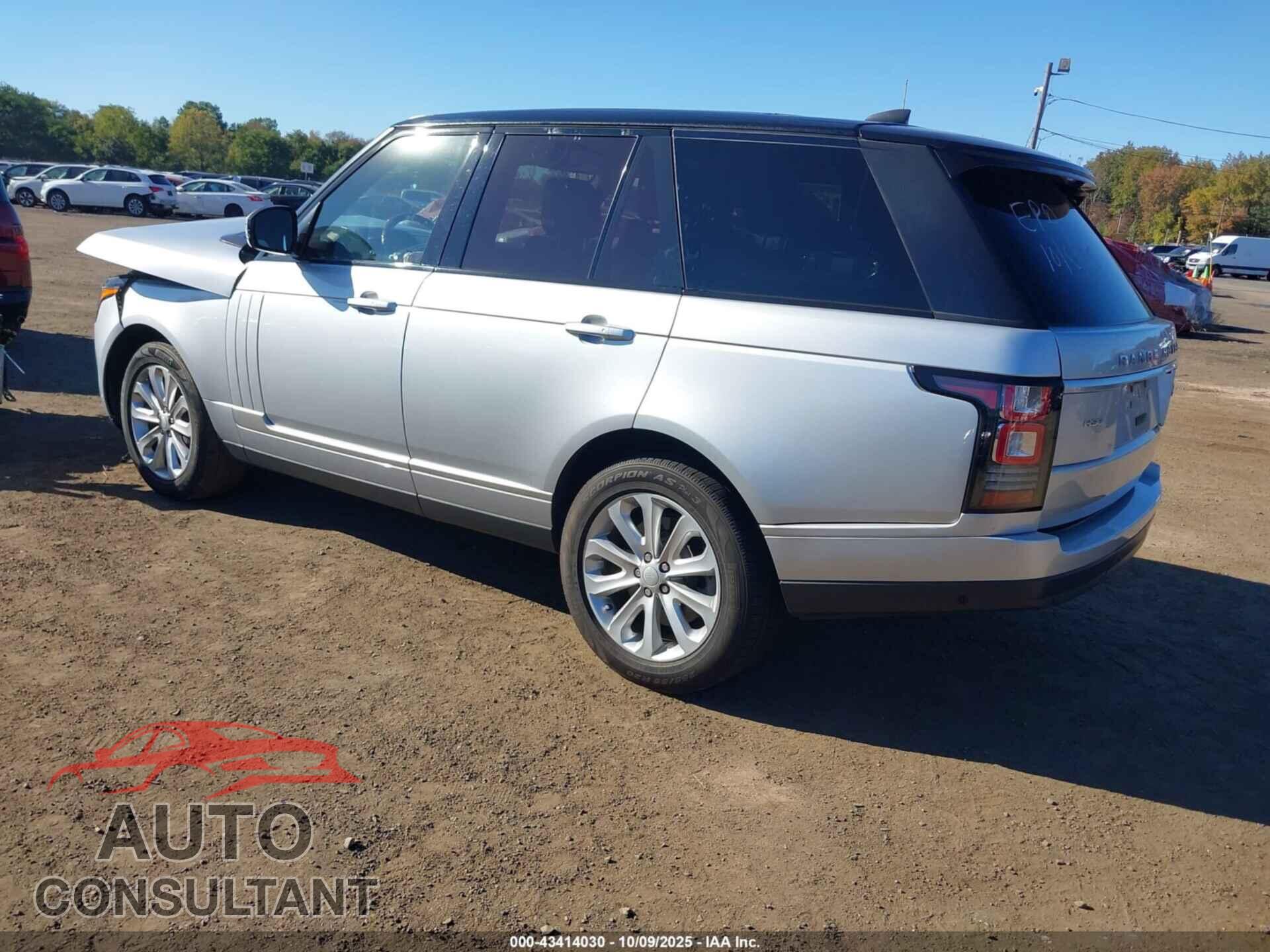 LAND ROVER RANGE ROVER 2017 - SALGS2FV4HA360460