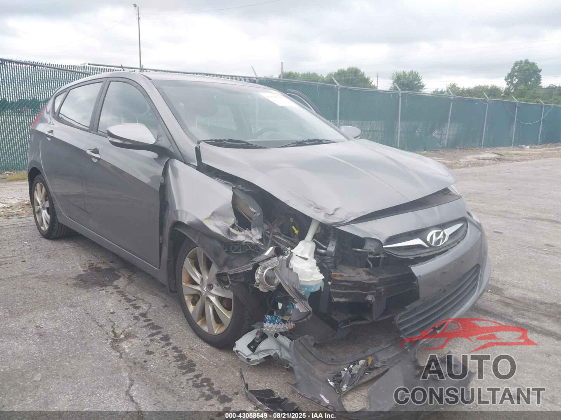 HYUNDAI ACCENT 2014 - KMHCU5AE8EU189114