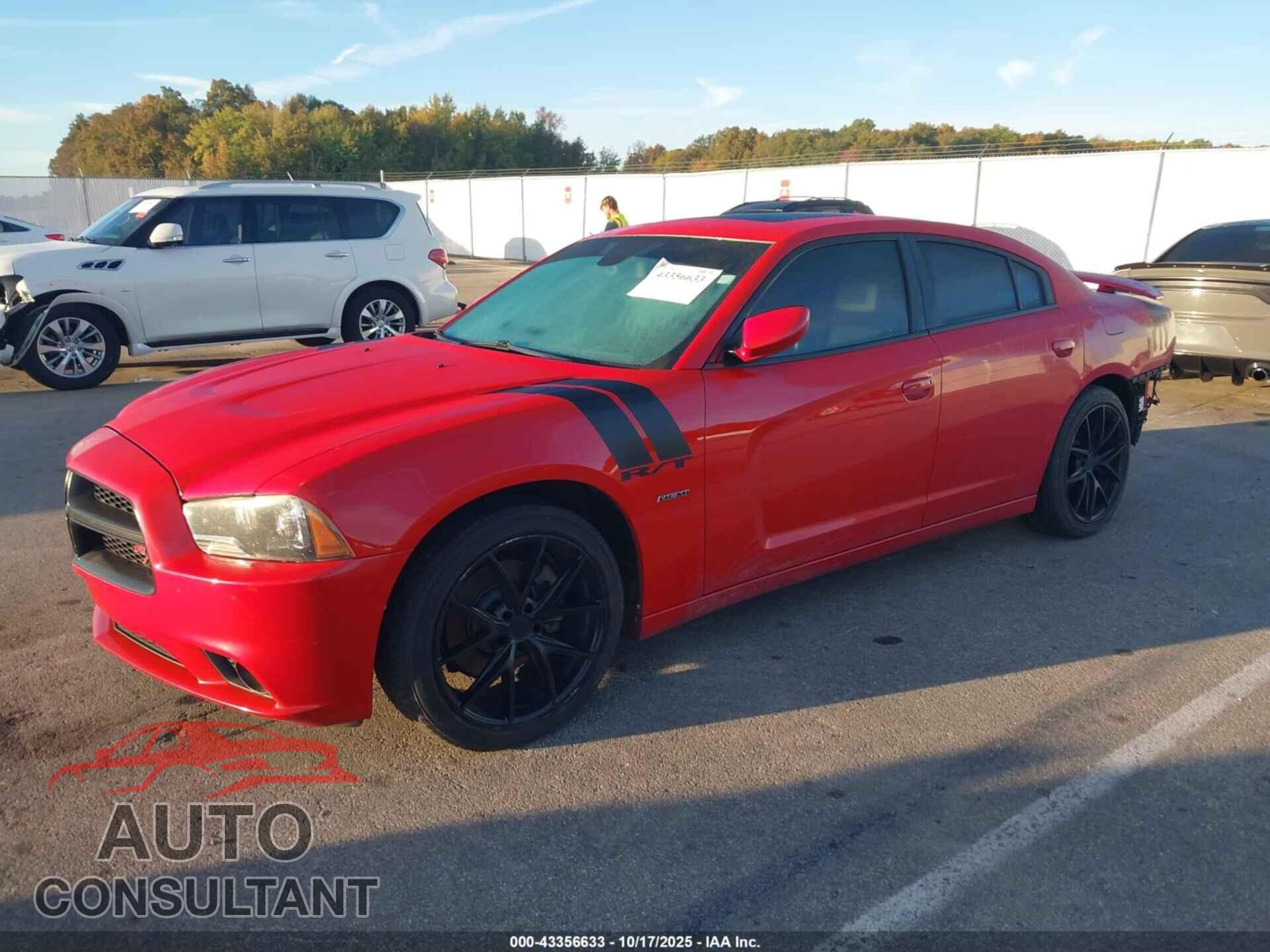 DODGE CHARGER 2012 - 2C3CDXCT8CH107737