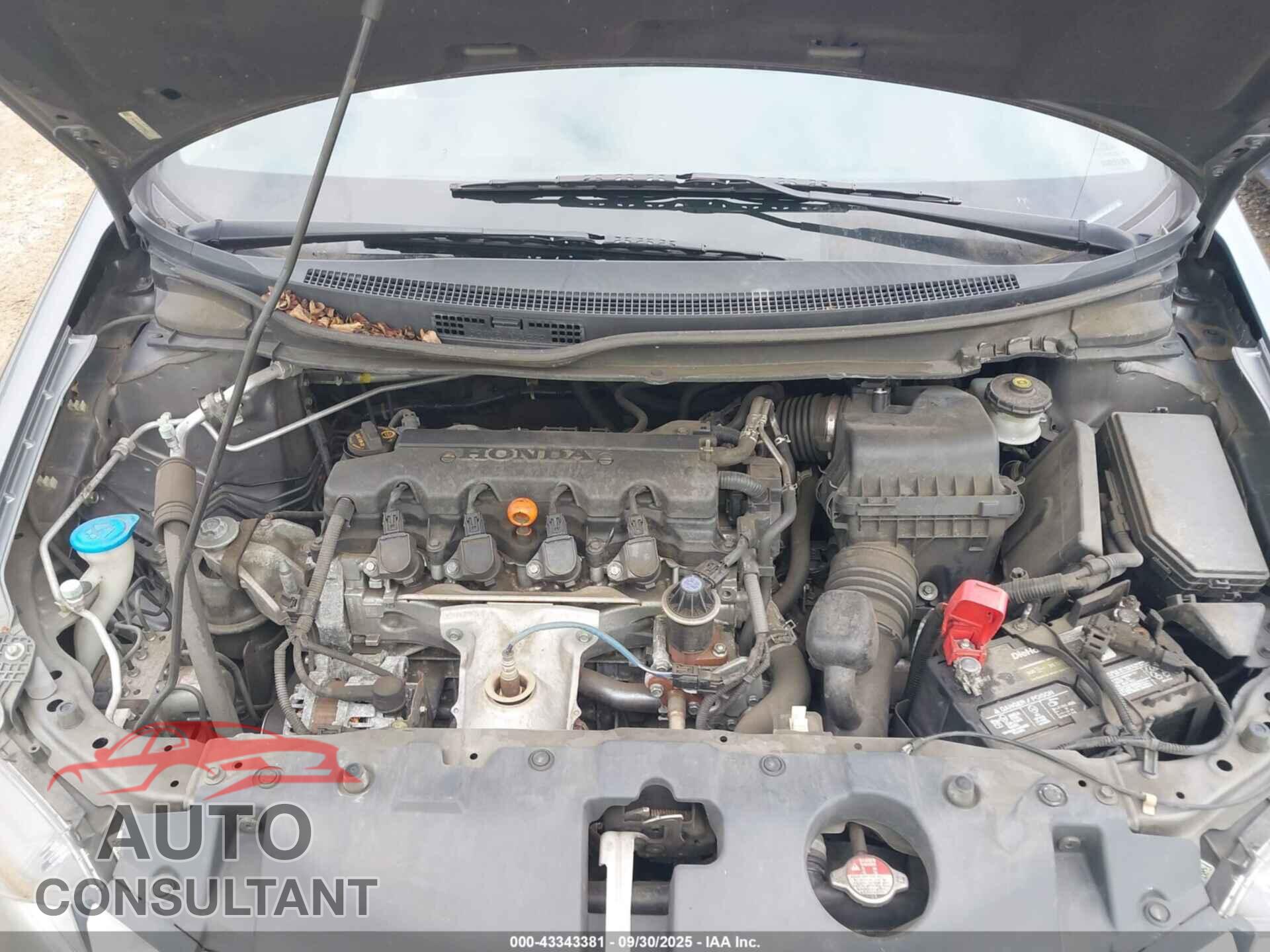 HONDA CIVIC 2013 - 19XFB2F57DE236211