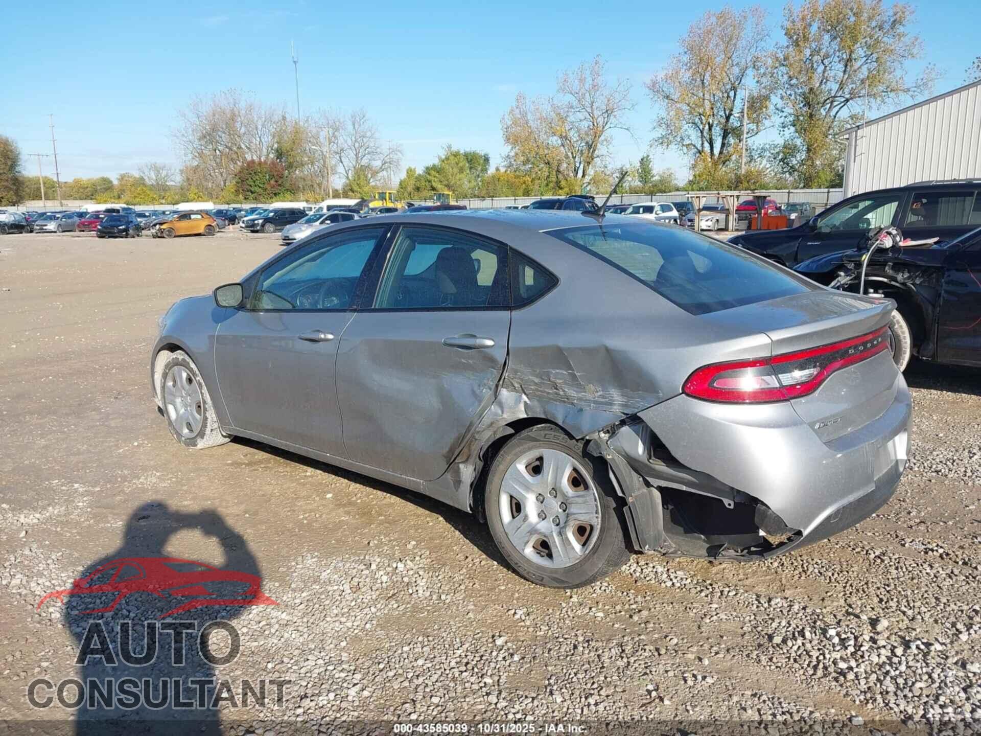 DODGE DART 2015 - 1C3CDFAA4FD298764