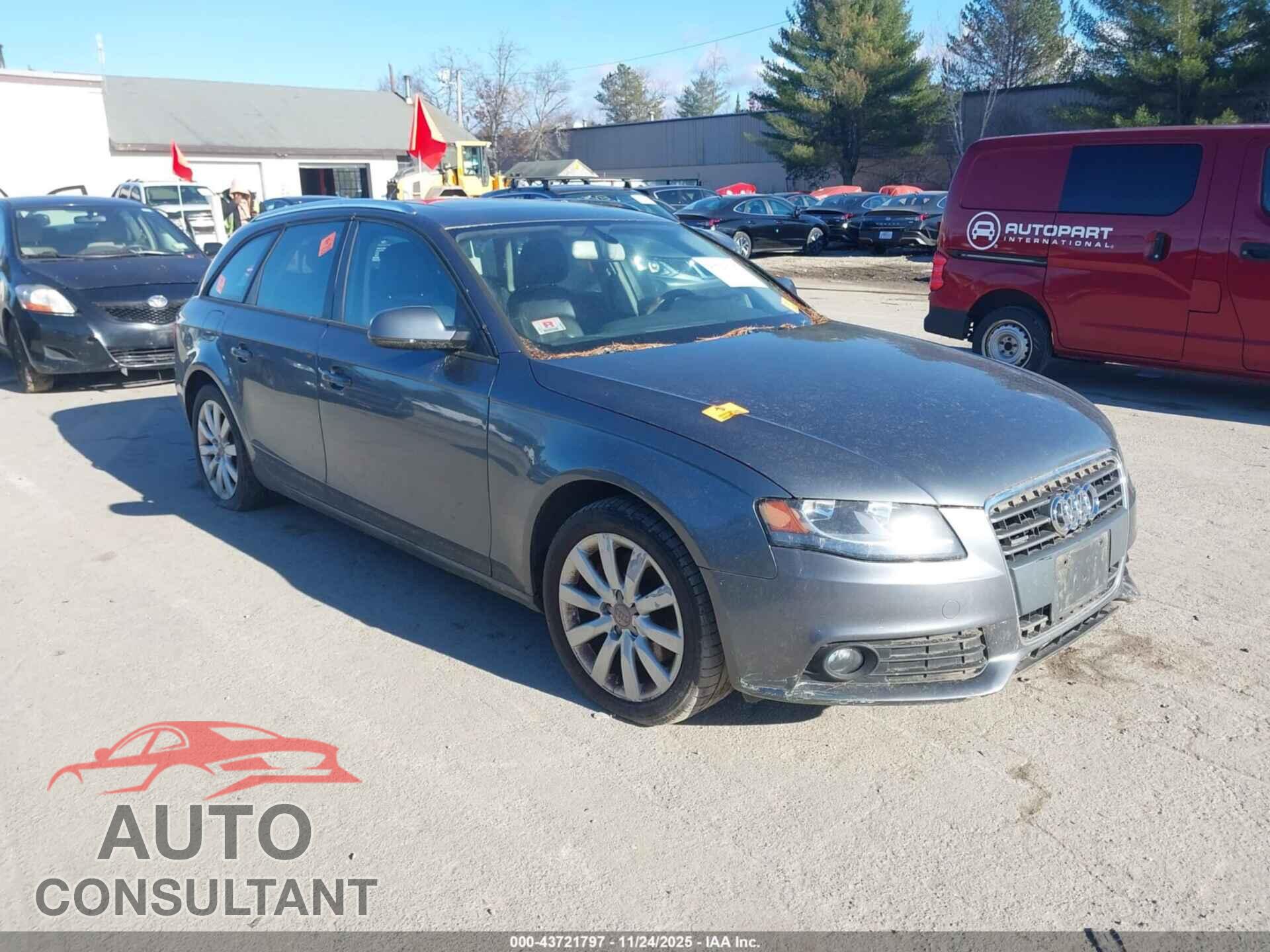 AUDI A4 2012 - WAUSFAFL2CA087393