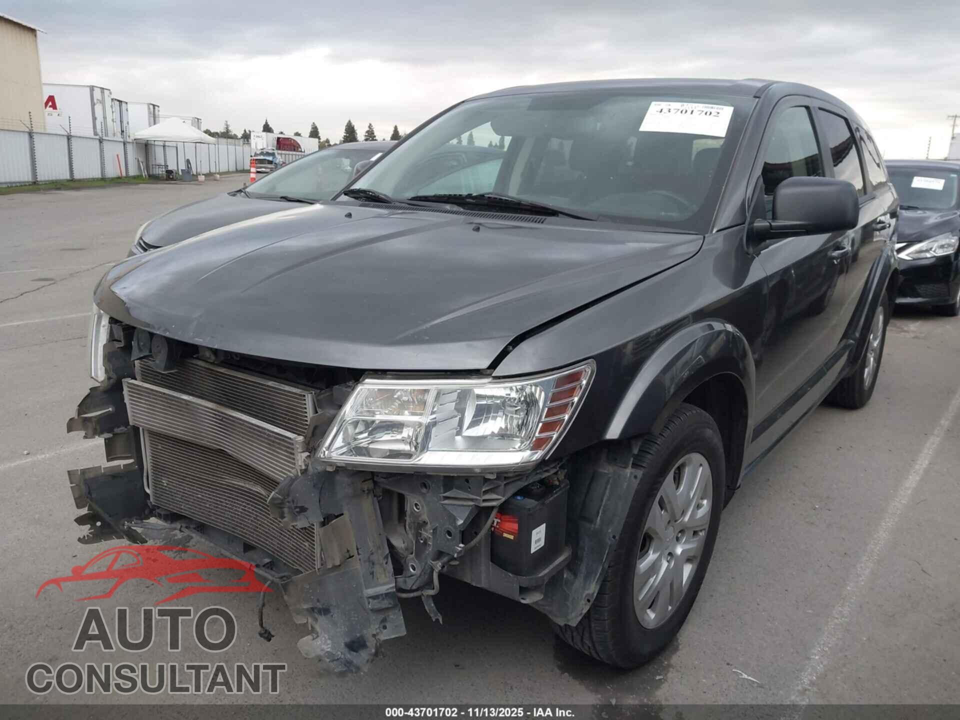 DODGE JOURNEY 2015 - 3C4PDCAB0FT605815