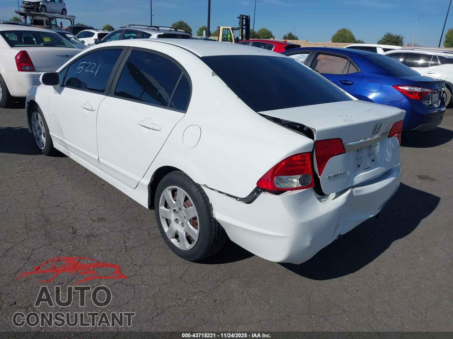 HONDA CIVIC 2010 - 19XFA1F56AE079277