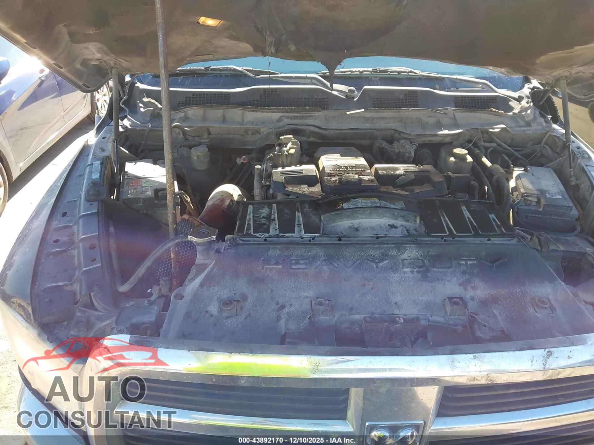 DODGE RAM 2500 2010 - 3D7UT2CL9AG165932