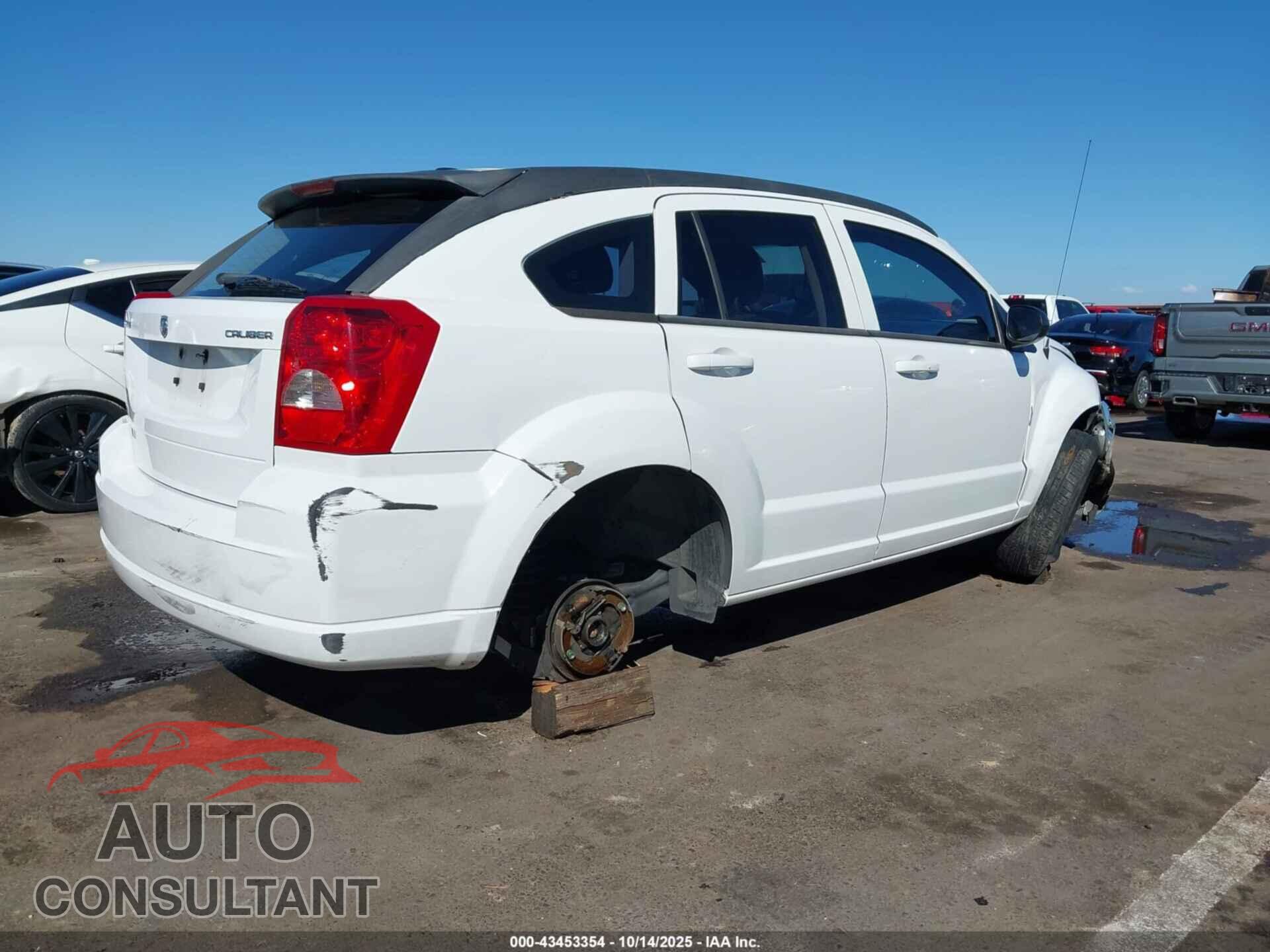 DODGE CALIBER 2011 - 1B3CB3HA2BD296612