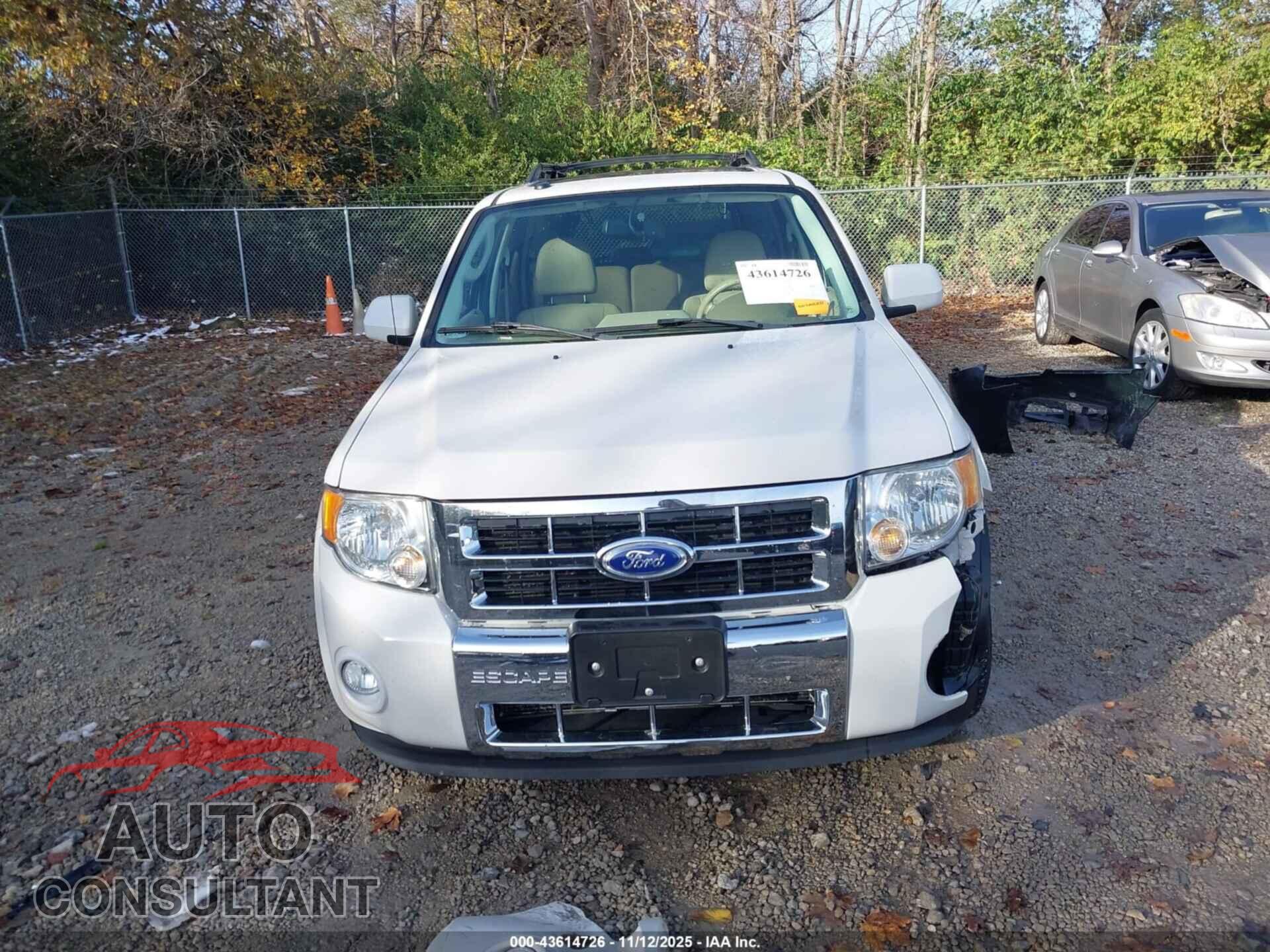 FORD ESCAPE 2011 - 1FMCU0E71BKC03165