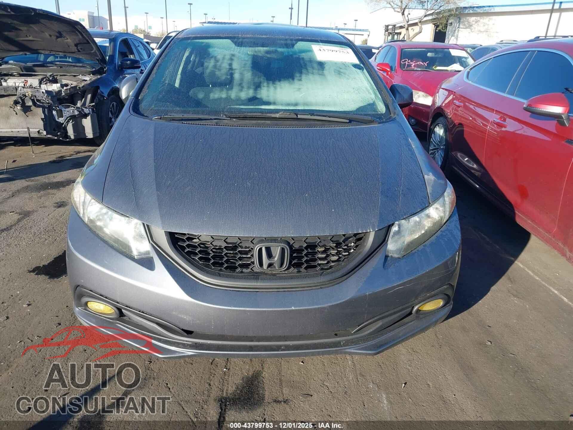 HONDA CIVIC 2013 - 19XFB2E55DE060101