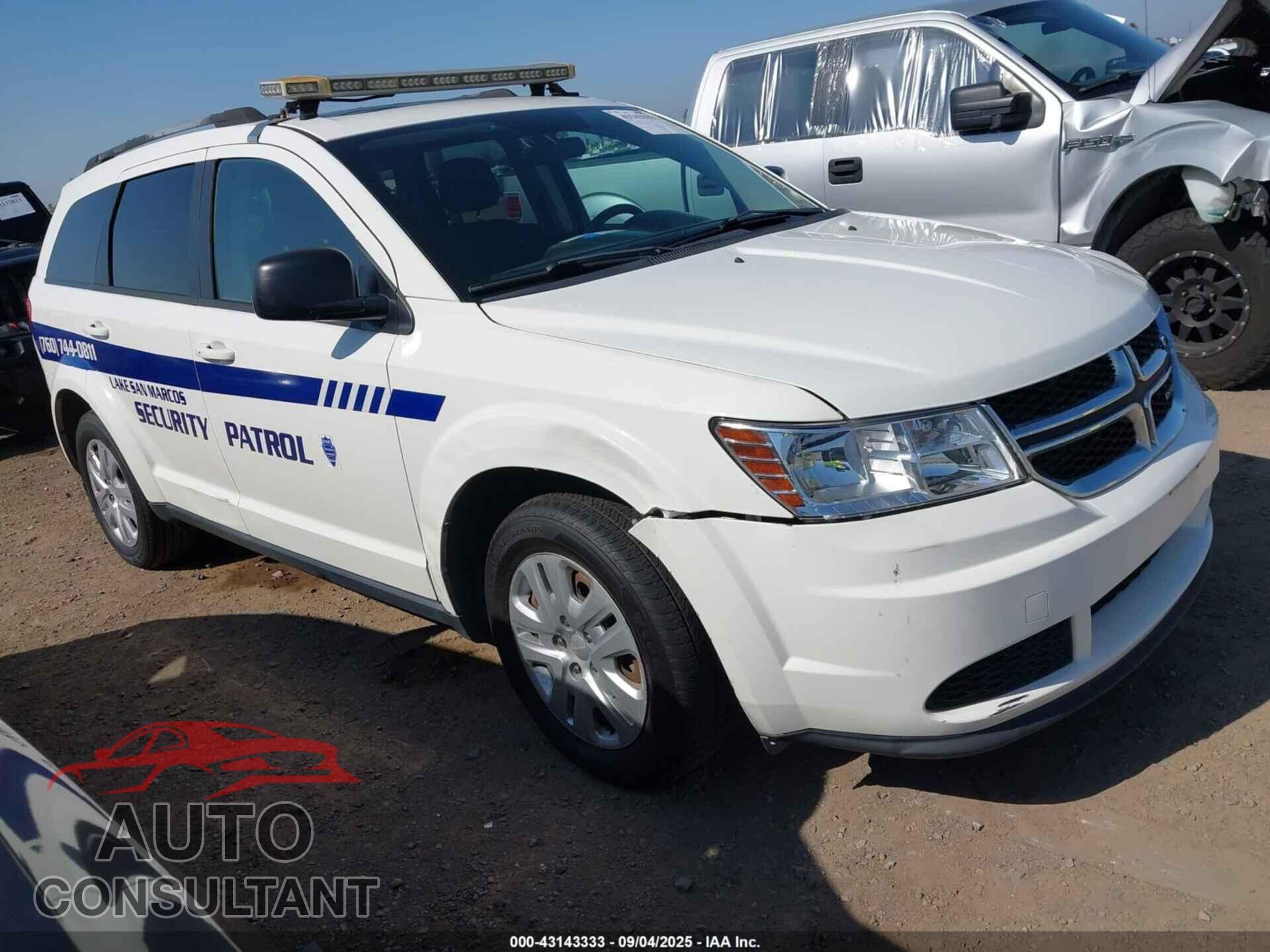 DODGE JOURNEY 2017 - 3C4PDCAB6HT676598