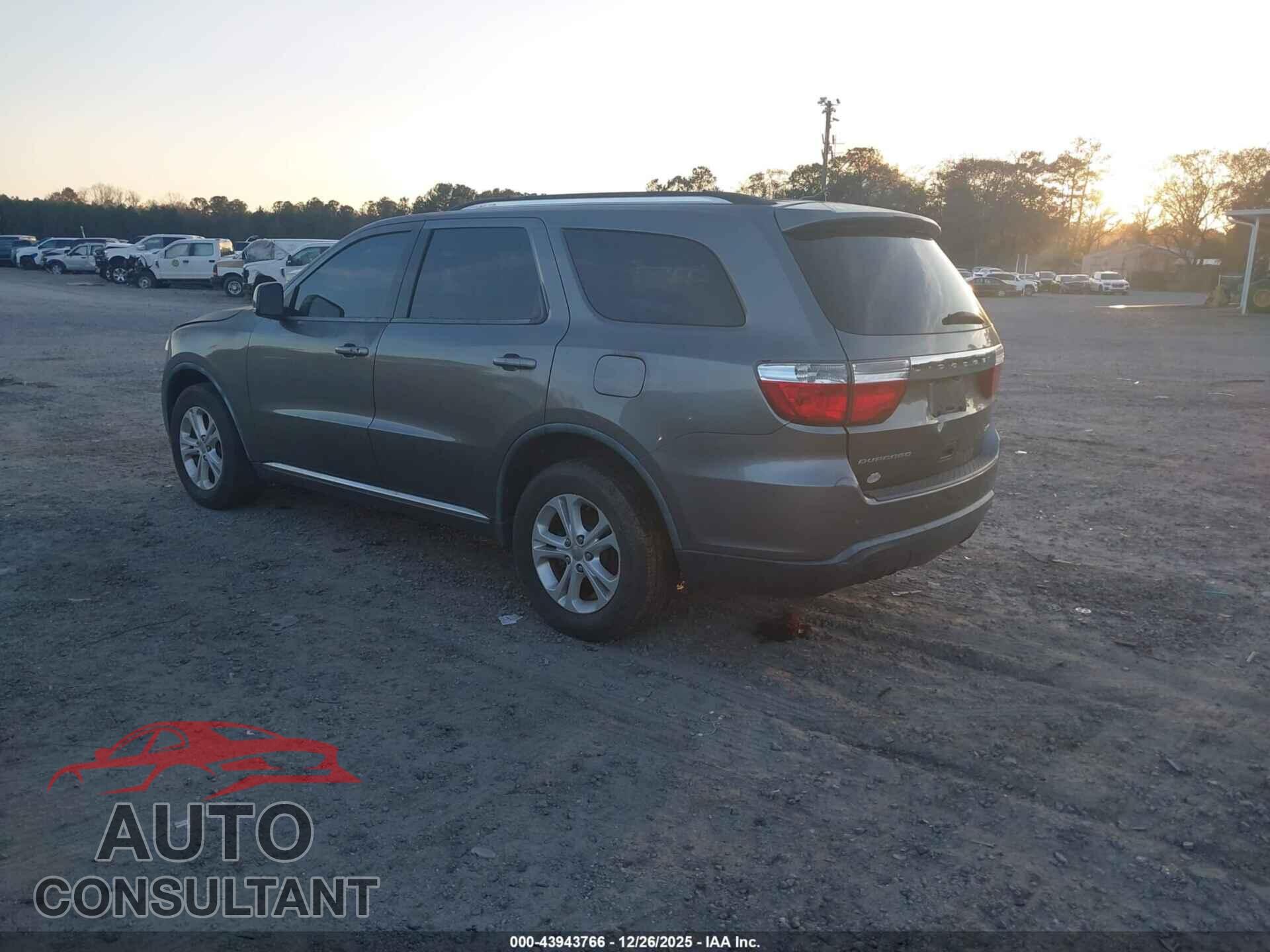 DODGE DURANGO 2012 - 1C4RDHDG6CC247253