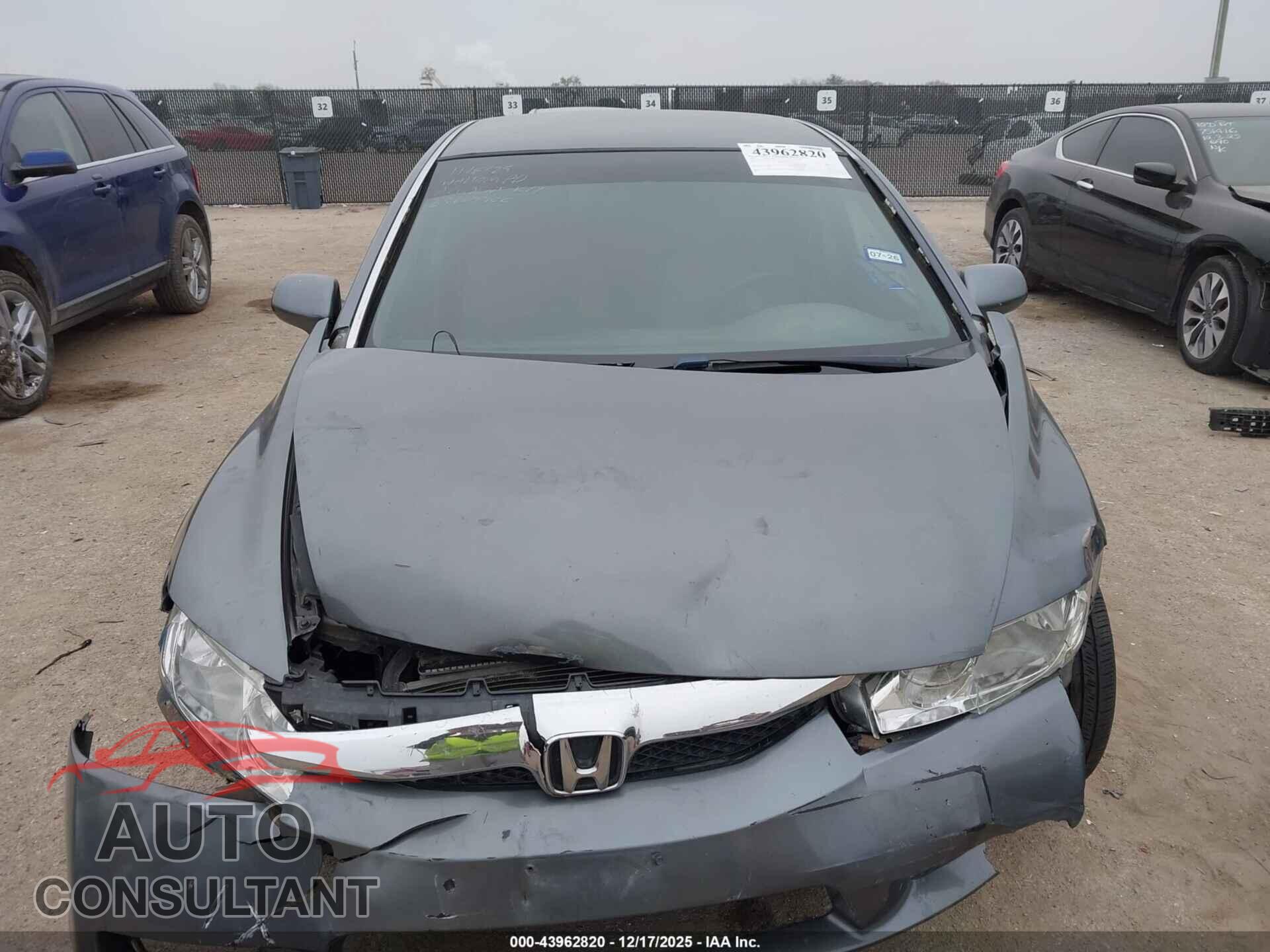 HONDA CIVIC 2011 - 19XFA1F55BE027897