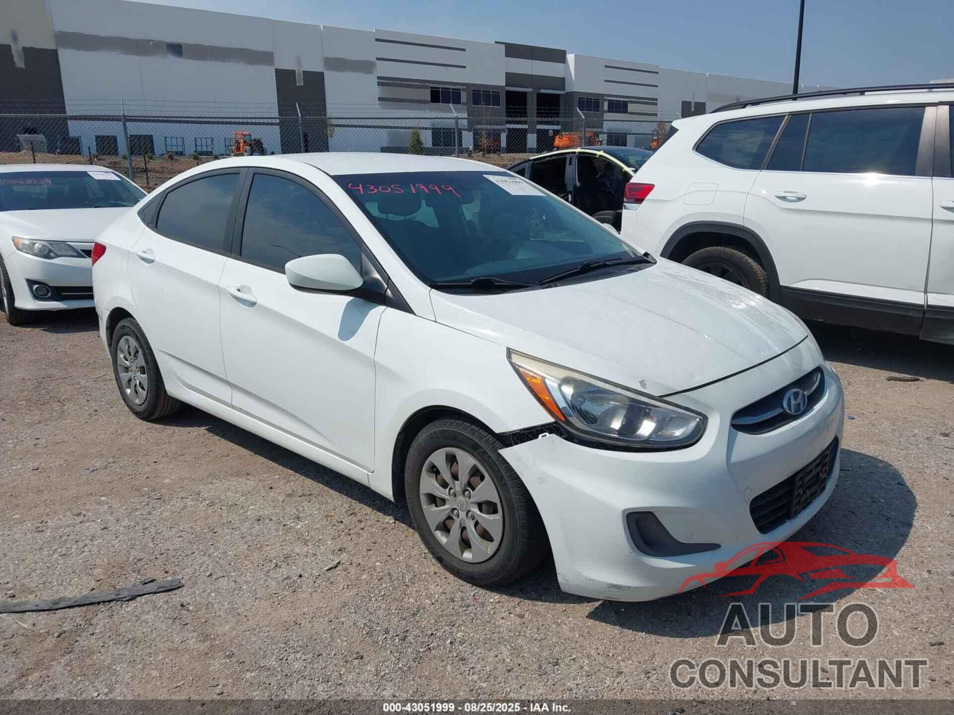 HYUNDAI ACCENT 2016 - KMHCT4AE3GU979260